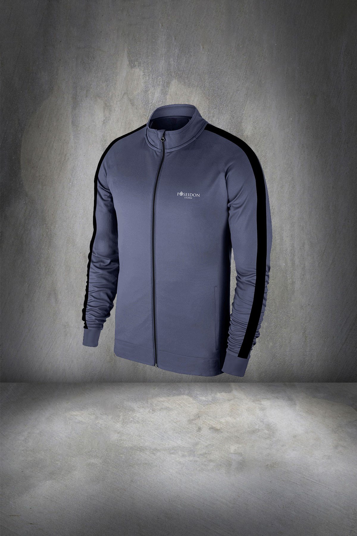 Erkek Füme Günlük Sporcu Eşofman Takımı S-3XL tek bant şerit - M1