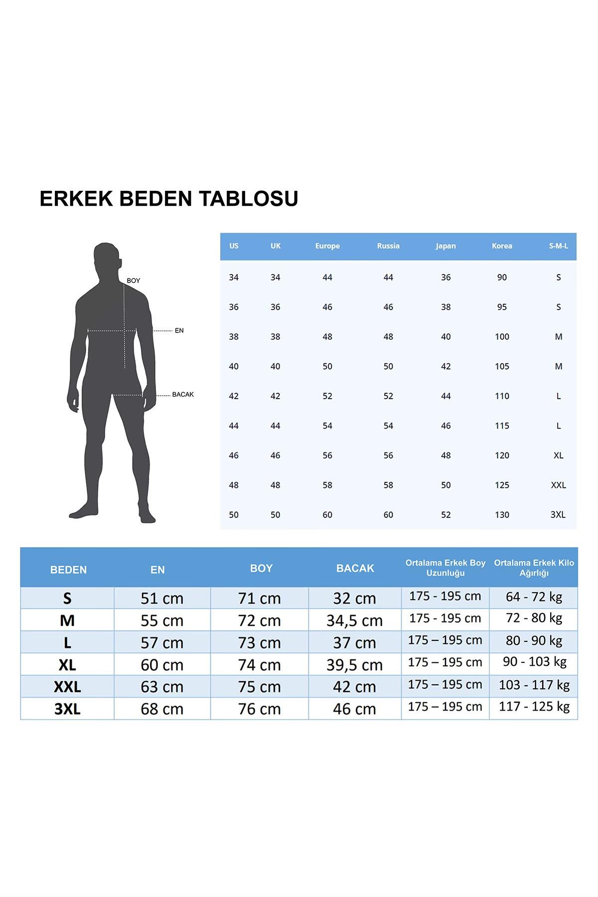 Erkek Mavi İnterlok Kumaş Deluxe Eşofman Takımı M3