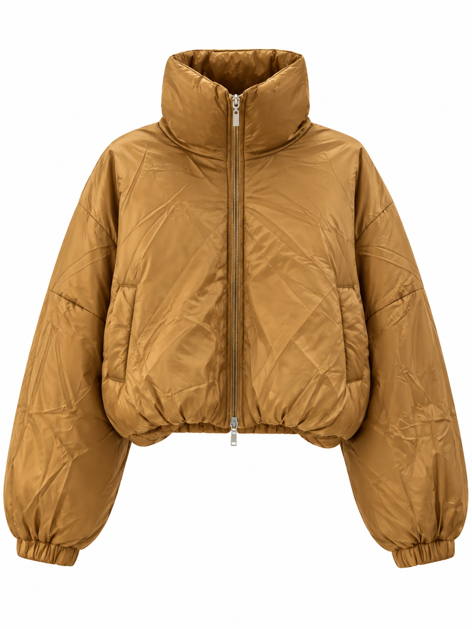 Nişantaşı Butik BALKÜPÜ KARAMEL İNCE PUFFER CEKET