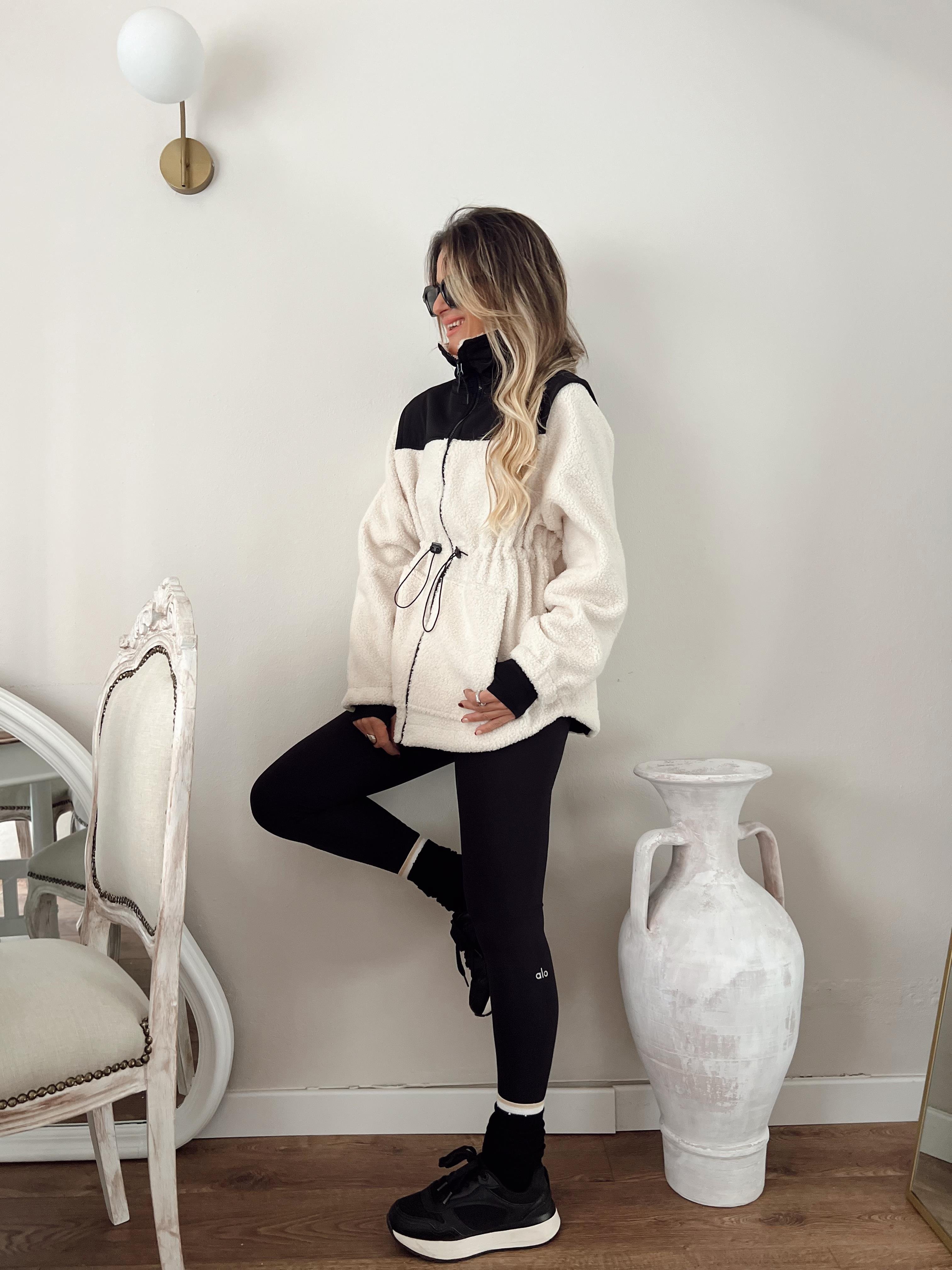 Nişantaşı Butik BEL BÜZGÜ DETAY TERMAL TEDDY CEKET