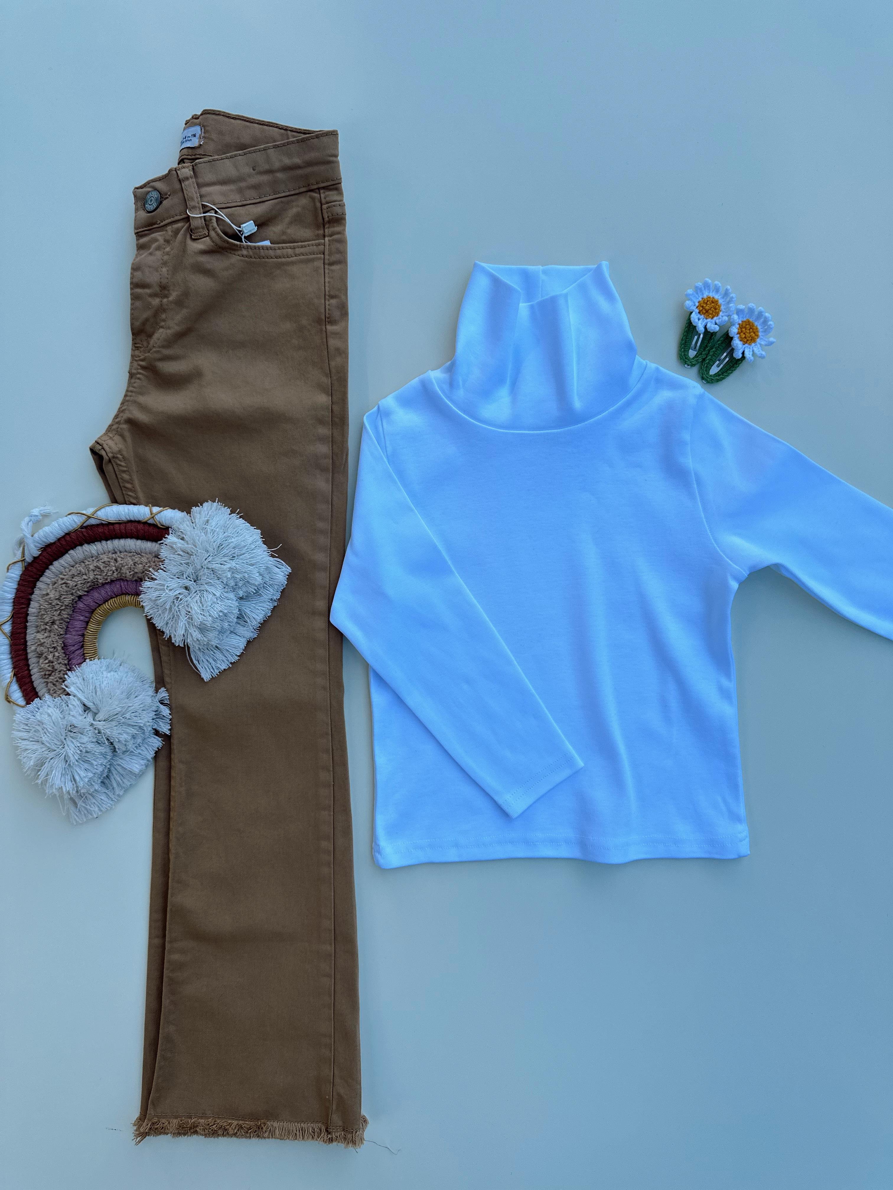 Nişantaşı Kids BEYAZ BALIKCI BASİC
