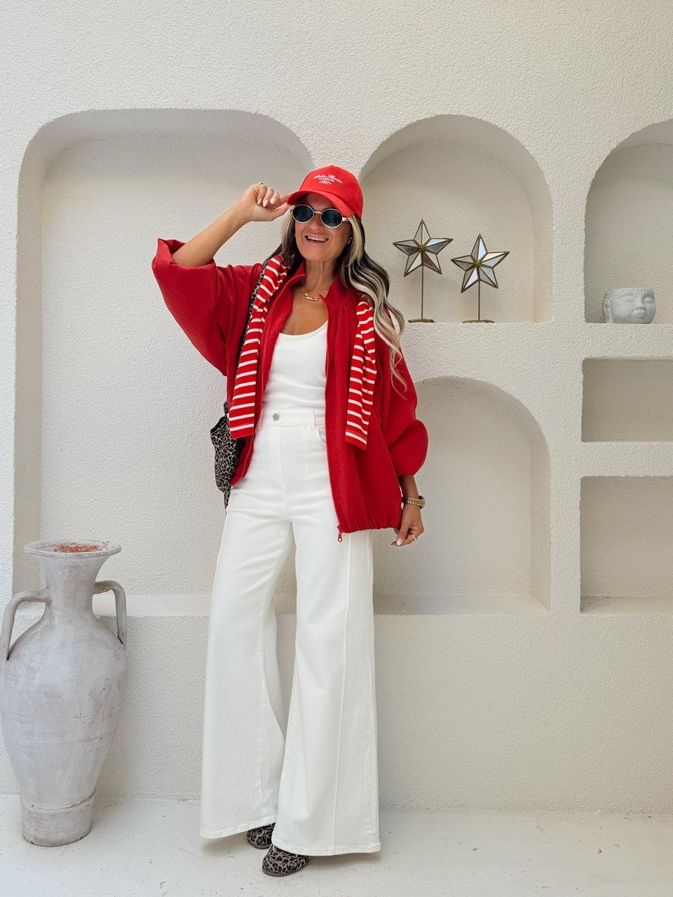 Nişantaşı Butik BEYAZ LİKRALI JEAN TULUM