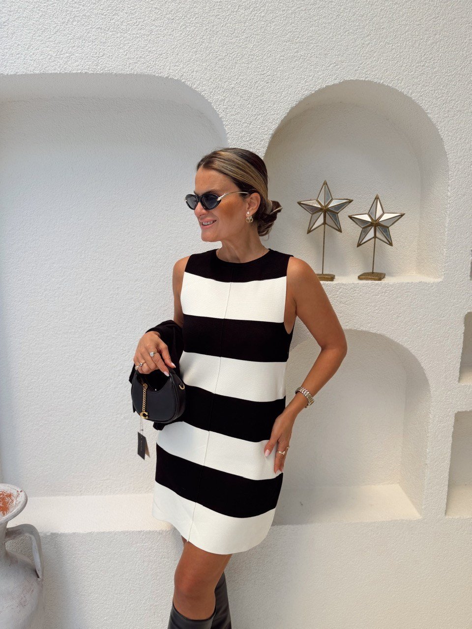 Nişantaşı Butik ÇELİK ÖRME TRİKO ELBİSE