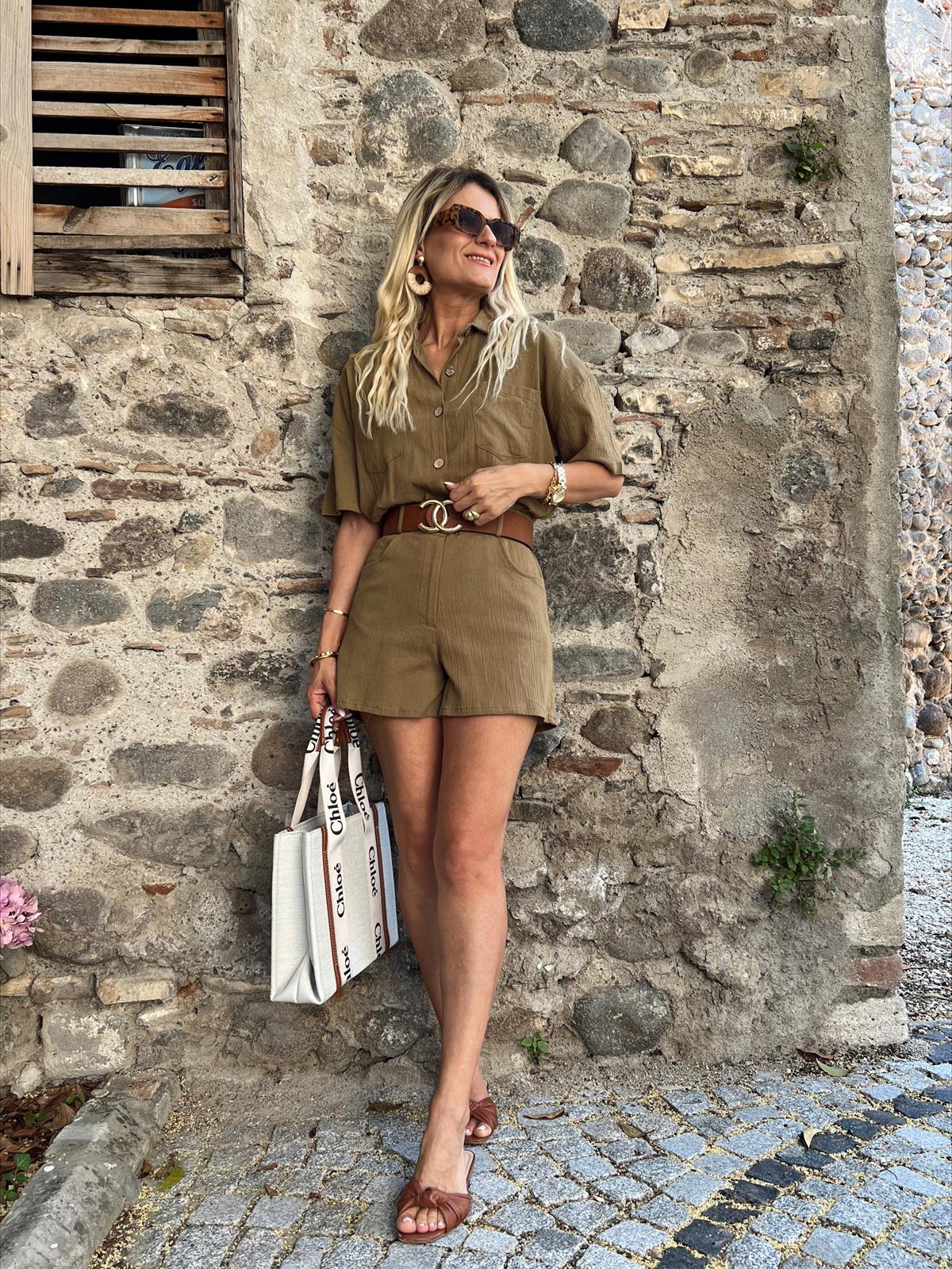 Nişantaşı Butik CEP DETAY HAKİ TULUM