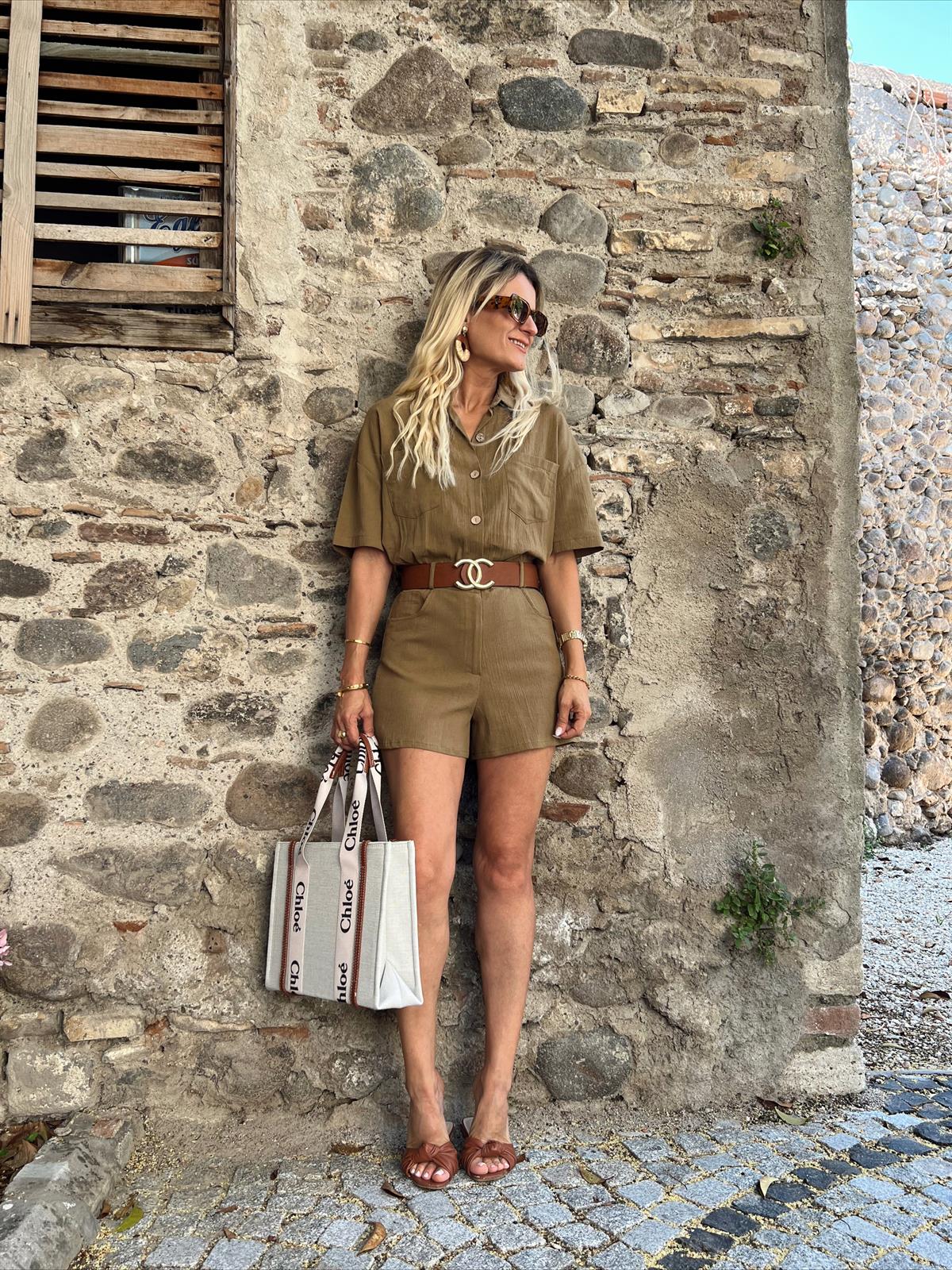 Nişantaşı Butik CEP DETAY HAKİ TULUM
