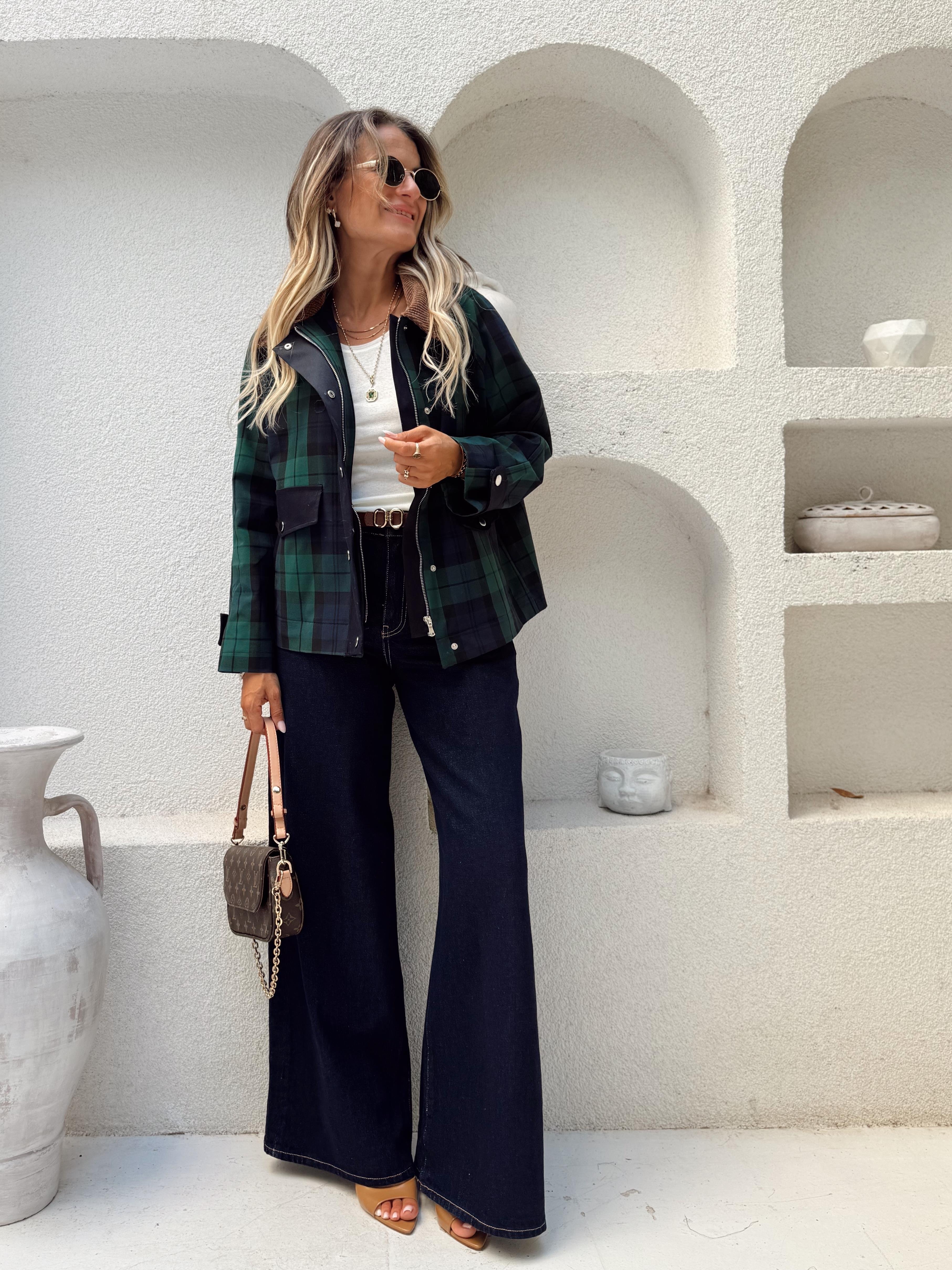 Nişantaşı Butik CEP DETAY KONTRAST STRAİGHT JEAN
