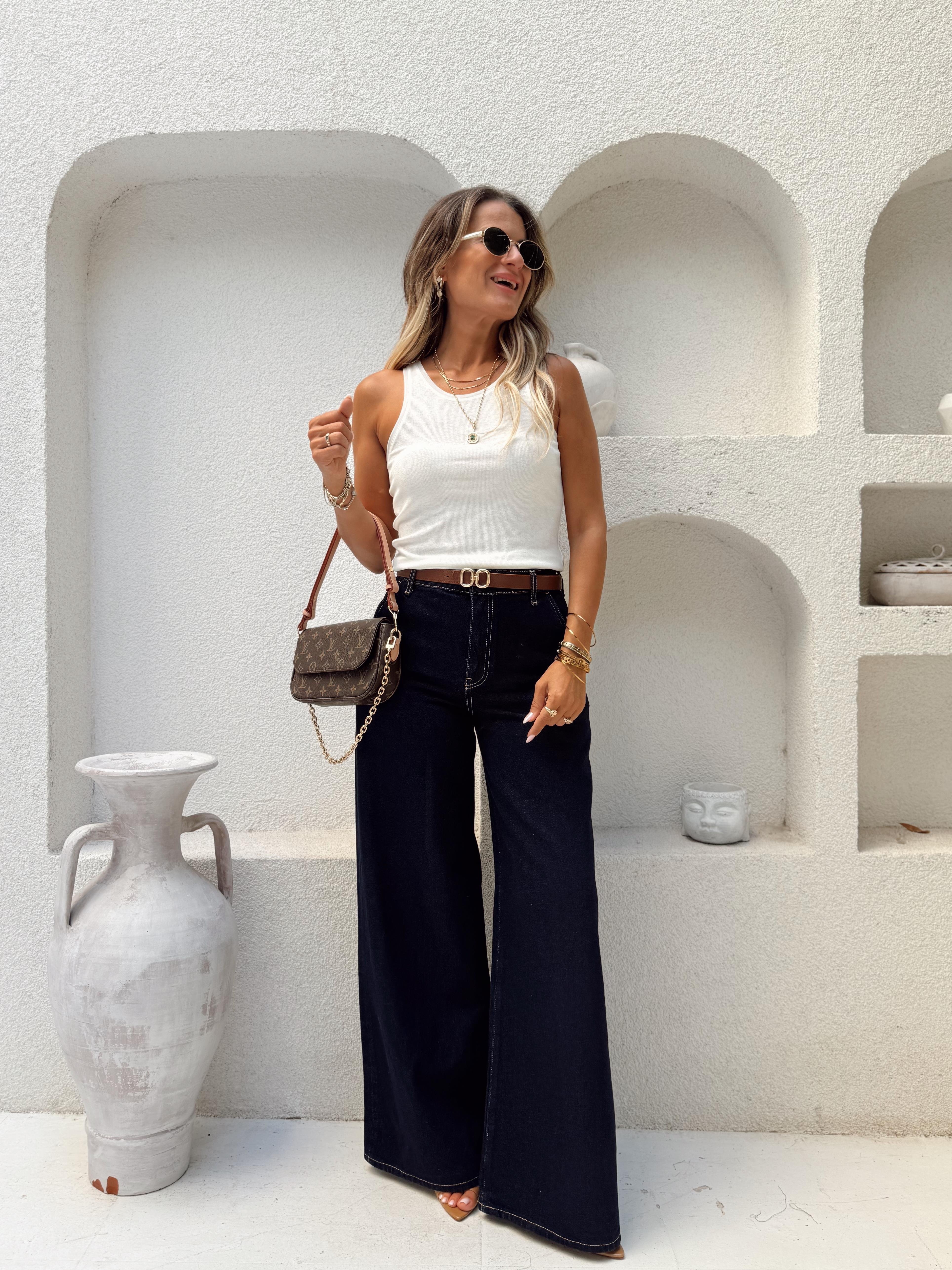 Nişantaşı Butik CEP DETAY KONTRAST STRAİGHT JEAN