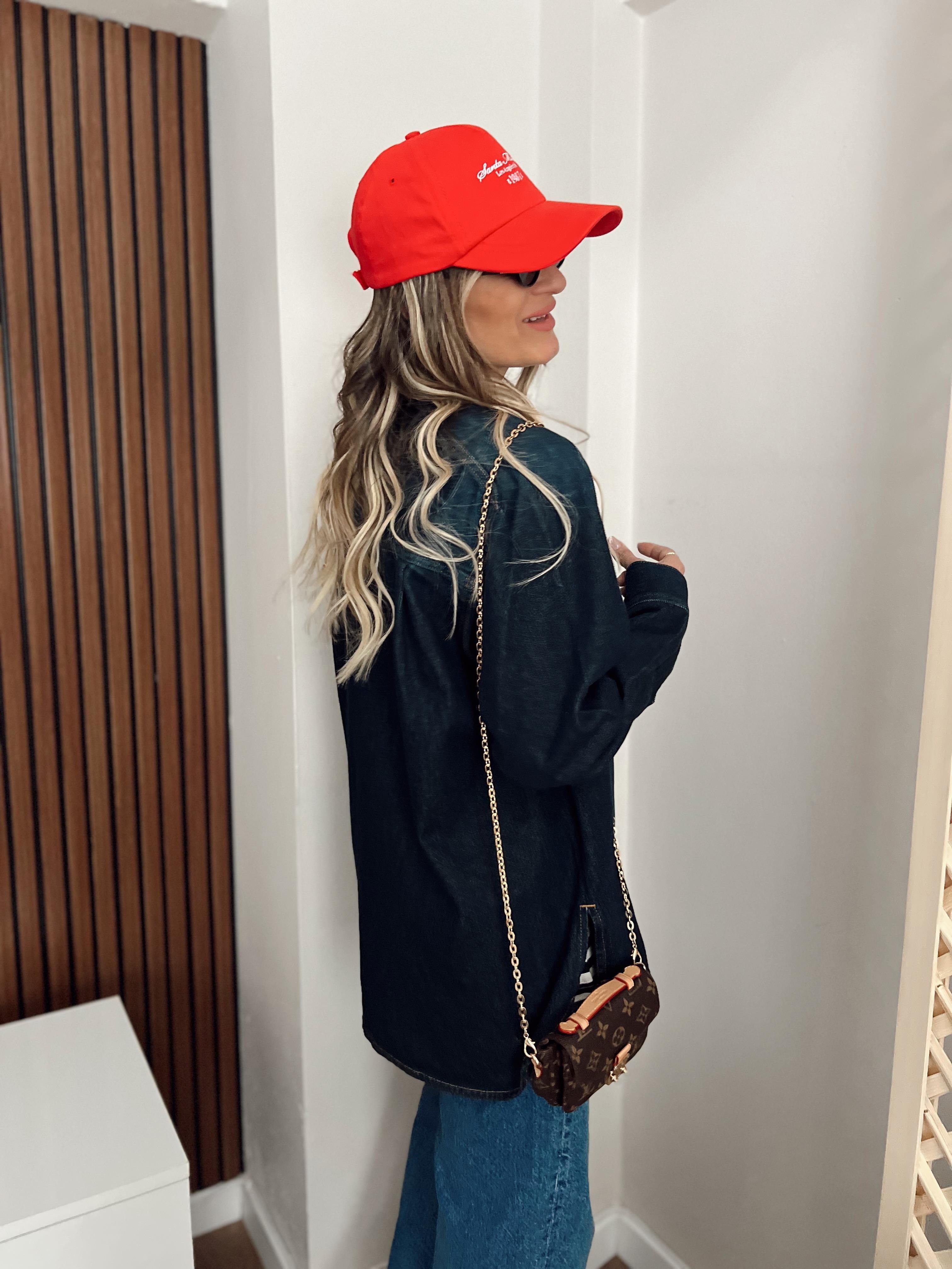Nişantaşı Butik DARK YIKAMALI DENİM GÖMLEK CEKET