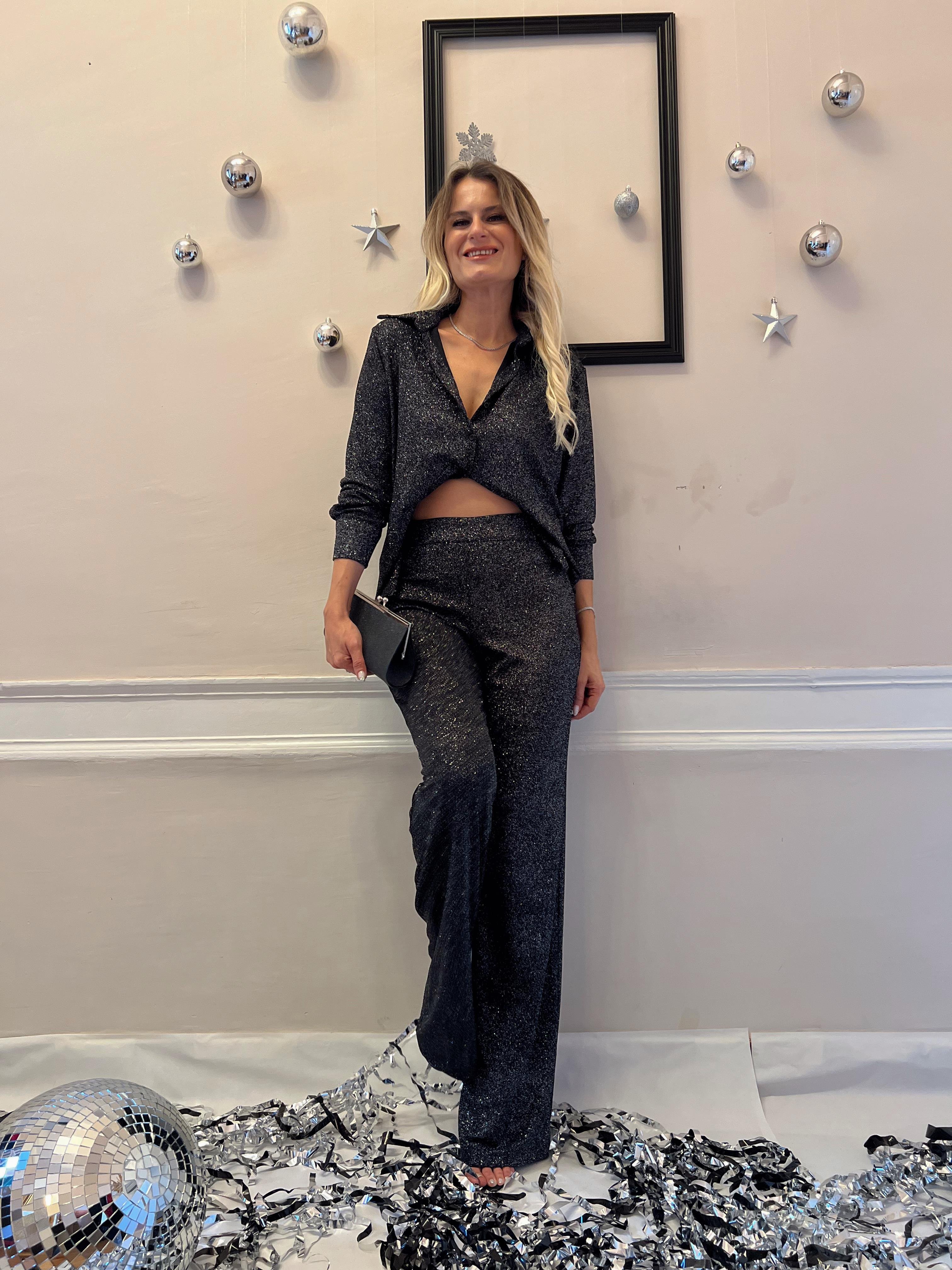 Nişantaşı Butik GÖMLEK PANTOLON SİMLİ TAKIM