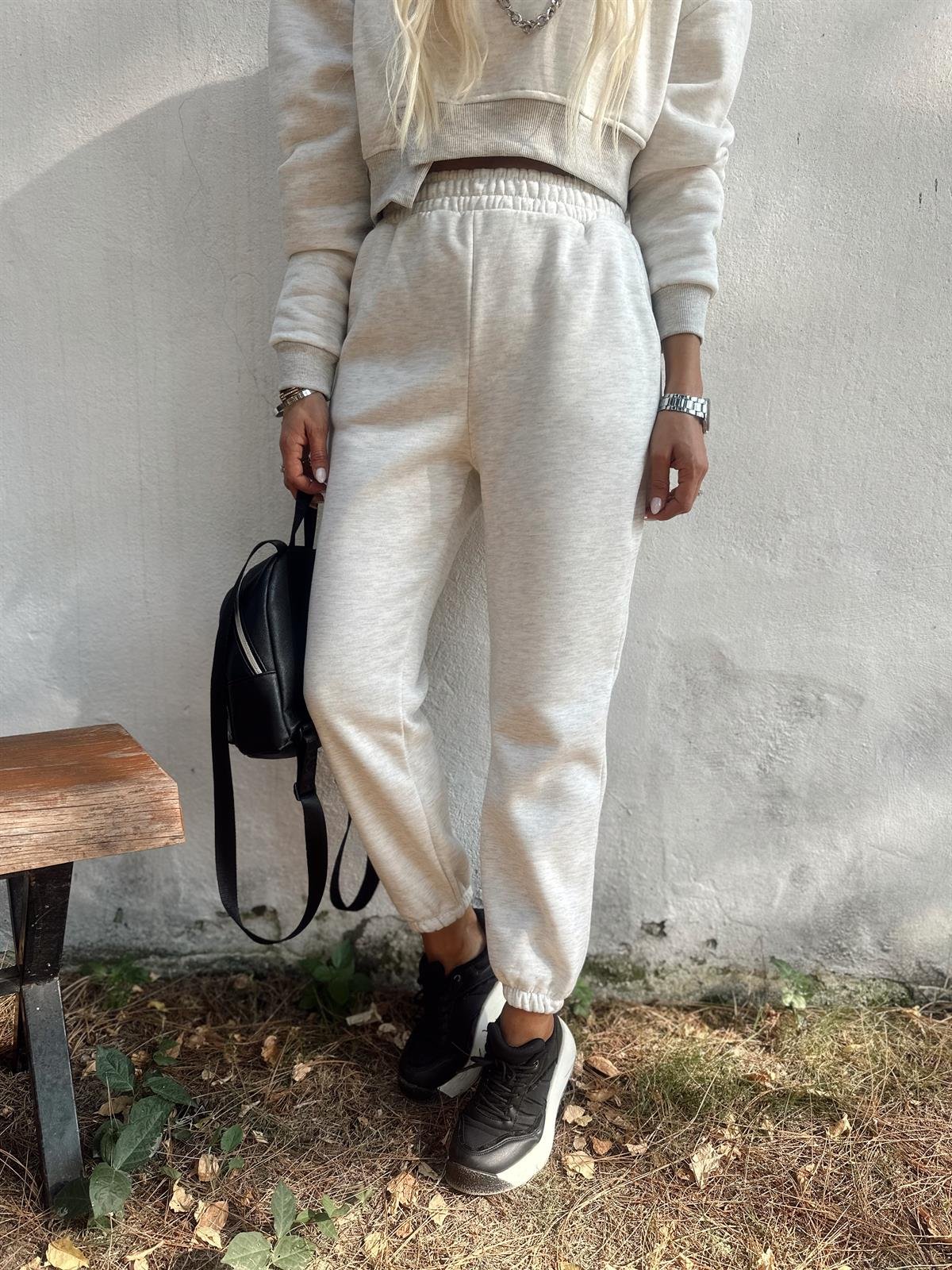 Nişantaşı Butik GRİ SCUBA JOGGER 