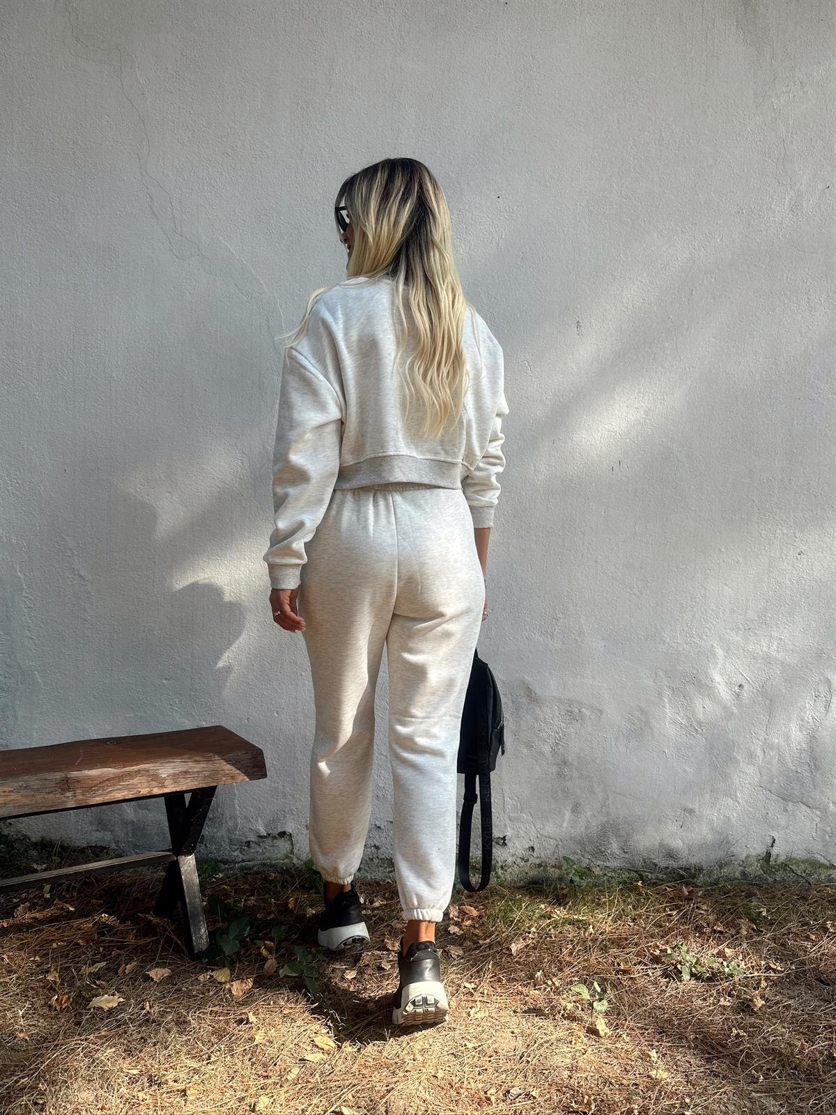Nişantaşı Butik GRİ SCUBA JOGGER 