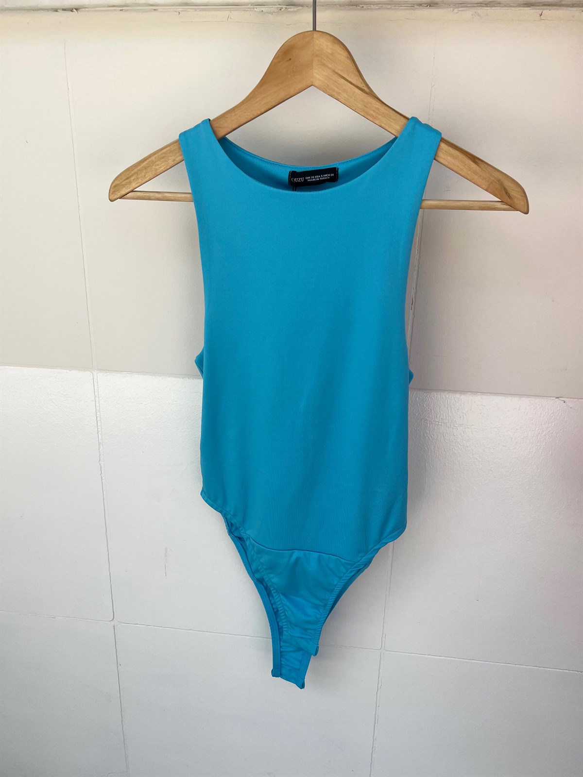 Nişantaşı Butik HALTER BODYSUİT MAVİ