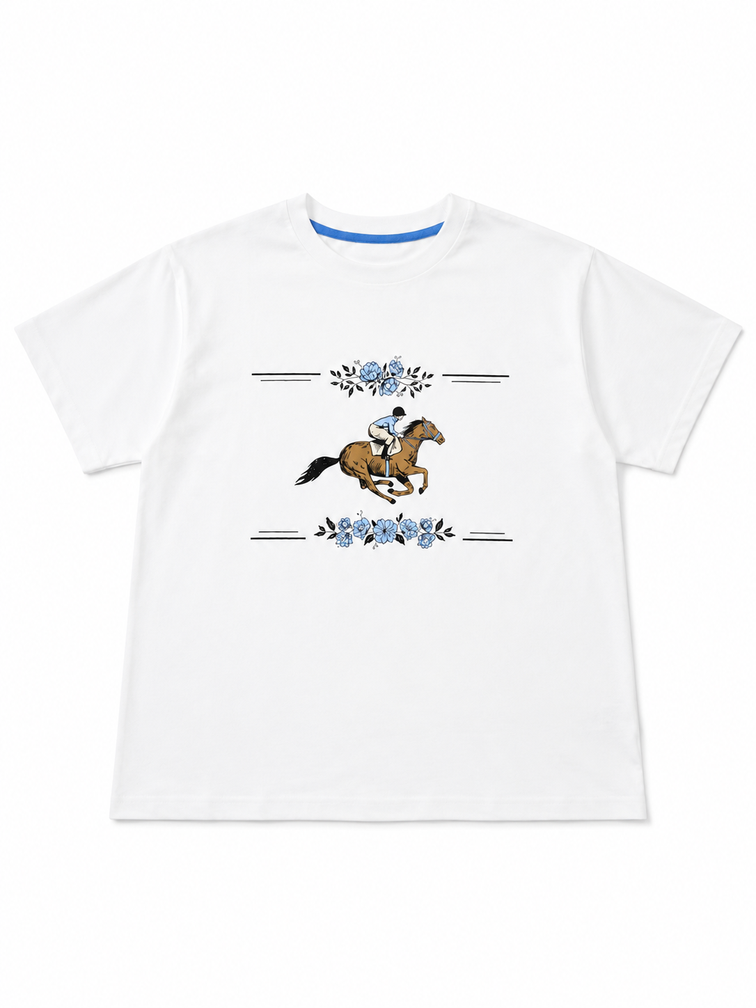 Nişantaşı Butik HORSE TSHİRT BASKILI TSHİRT