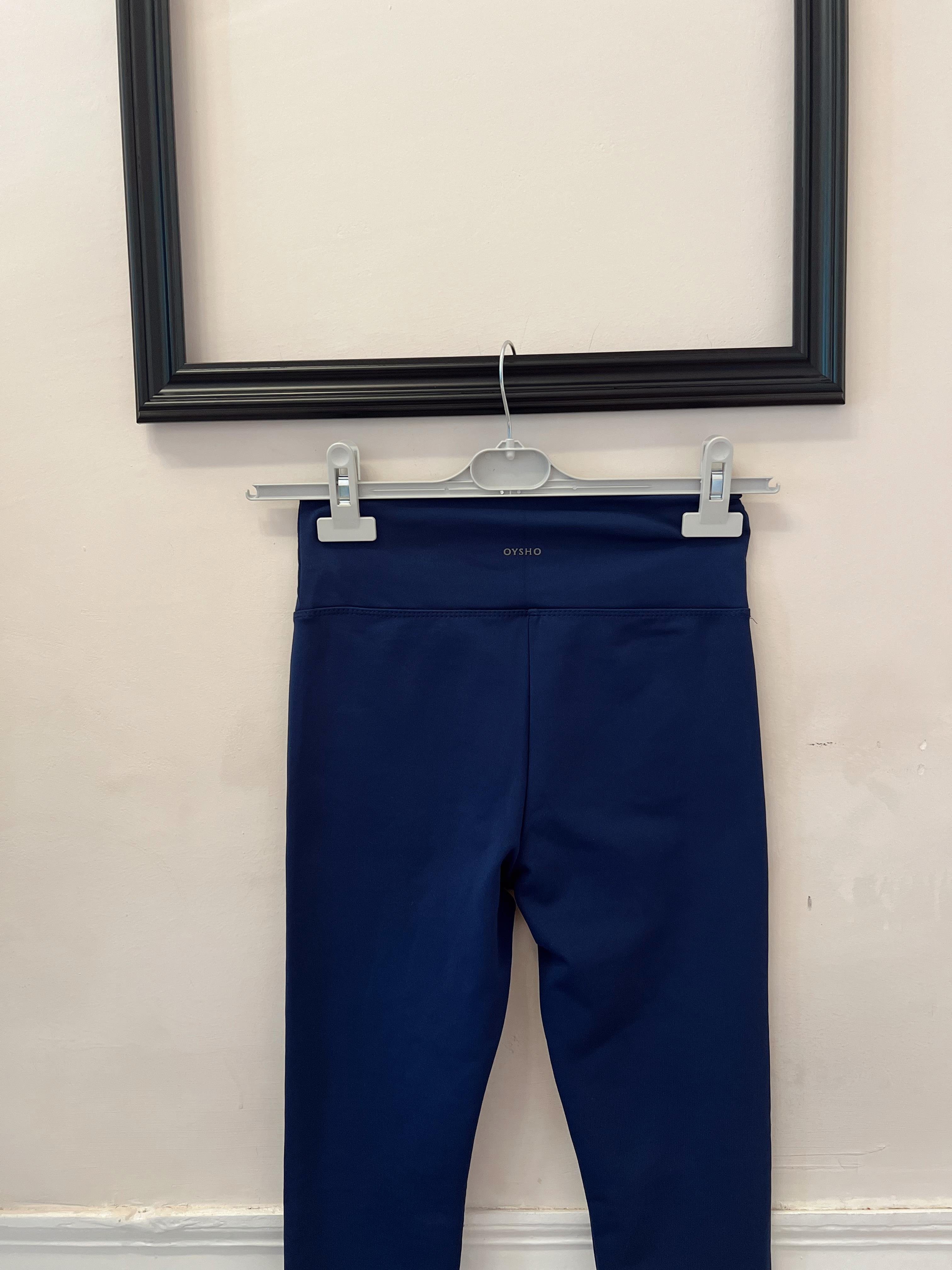 Nişantaşı Butik LACİVERT YÜKSEK BEL ŞARDONLU TAYT