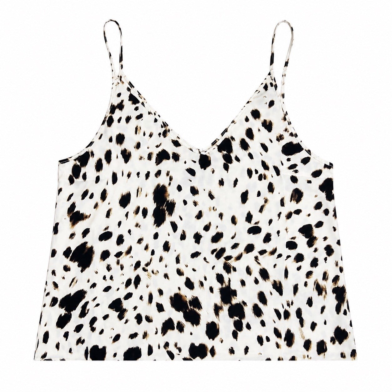 Nişantaşı Butik LEOPAR DESEN SATEN BLUZ