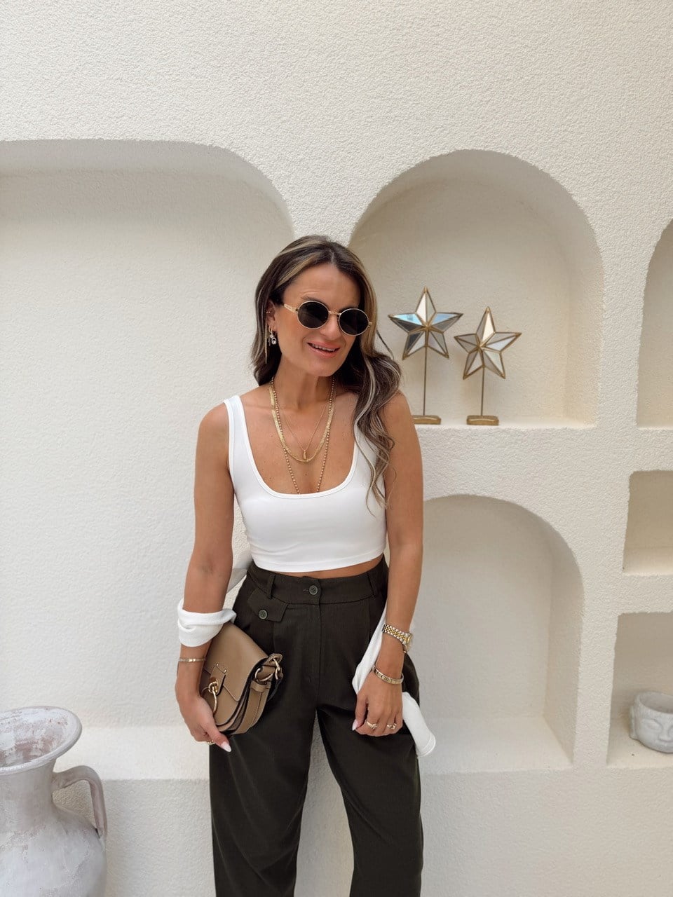 Nişantaşı Butik ÖN ARKA U YAKA BASİC CROP