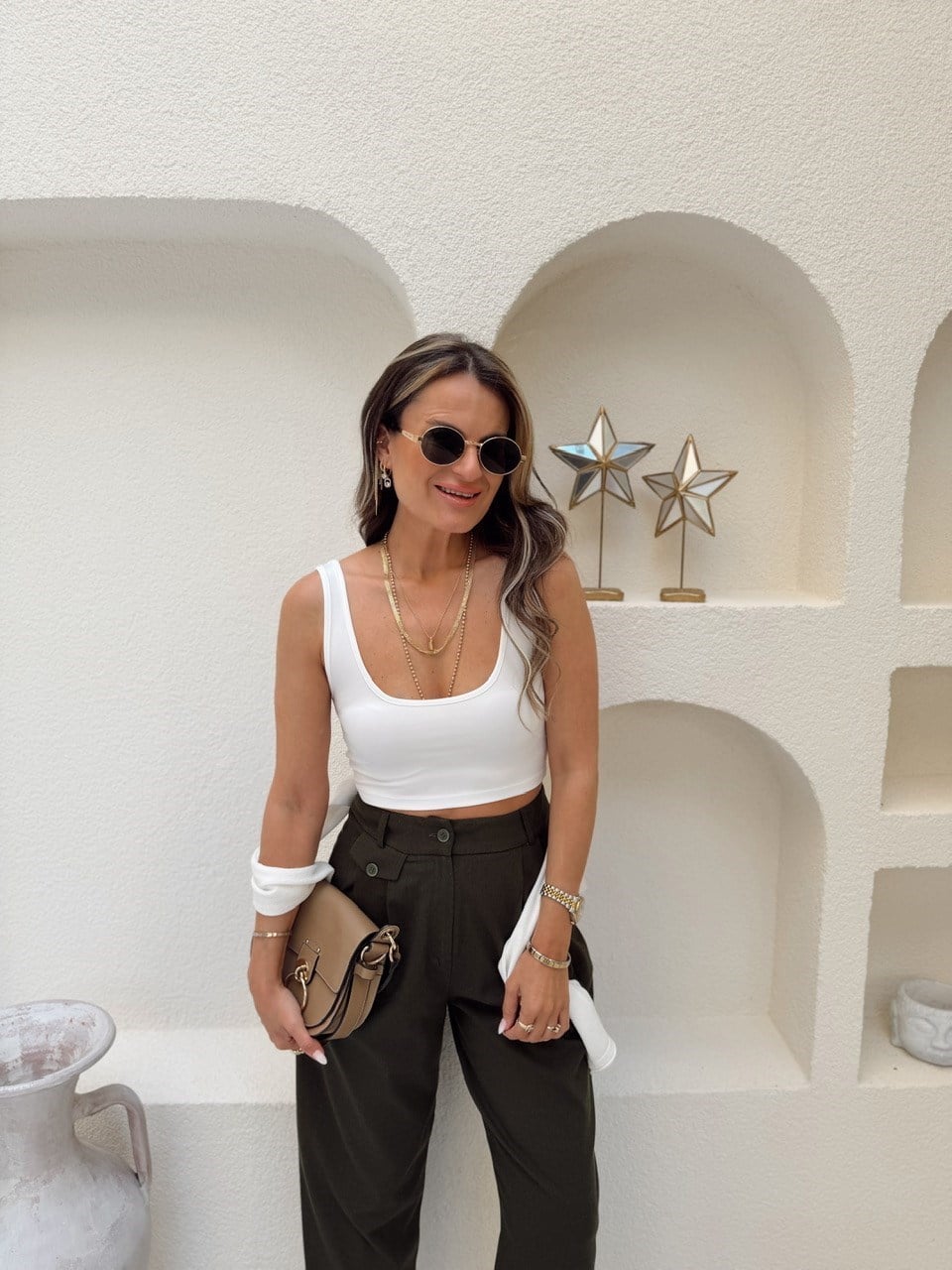 Nişantaşı Butik ÖN ARKA U YAKA BASİC CROP