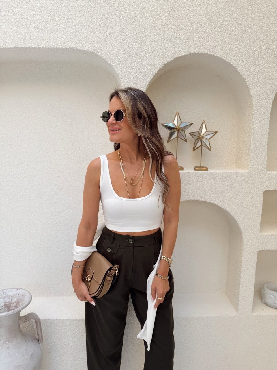 Nişantaşı Butik ÖN ARKA U YAKA BASİC CROP