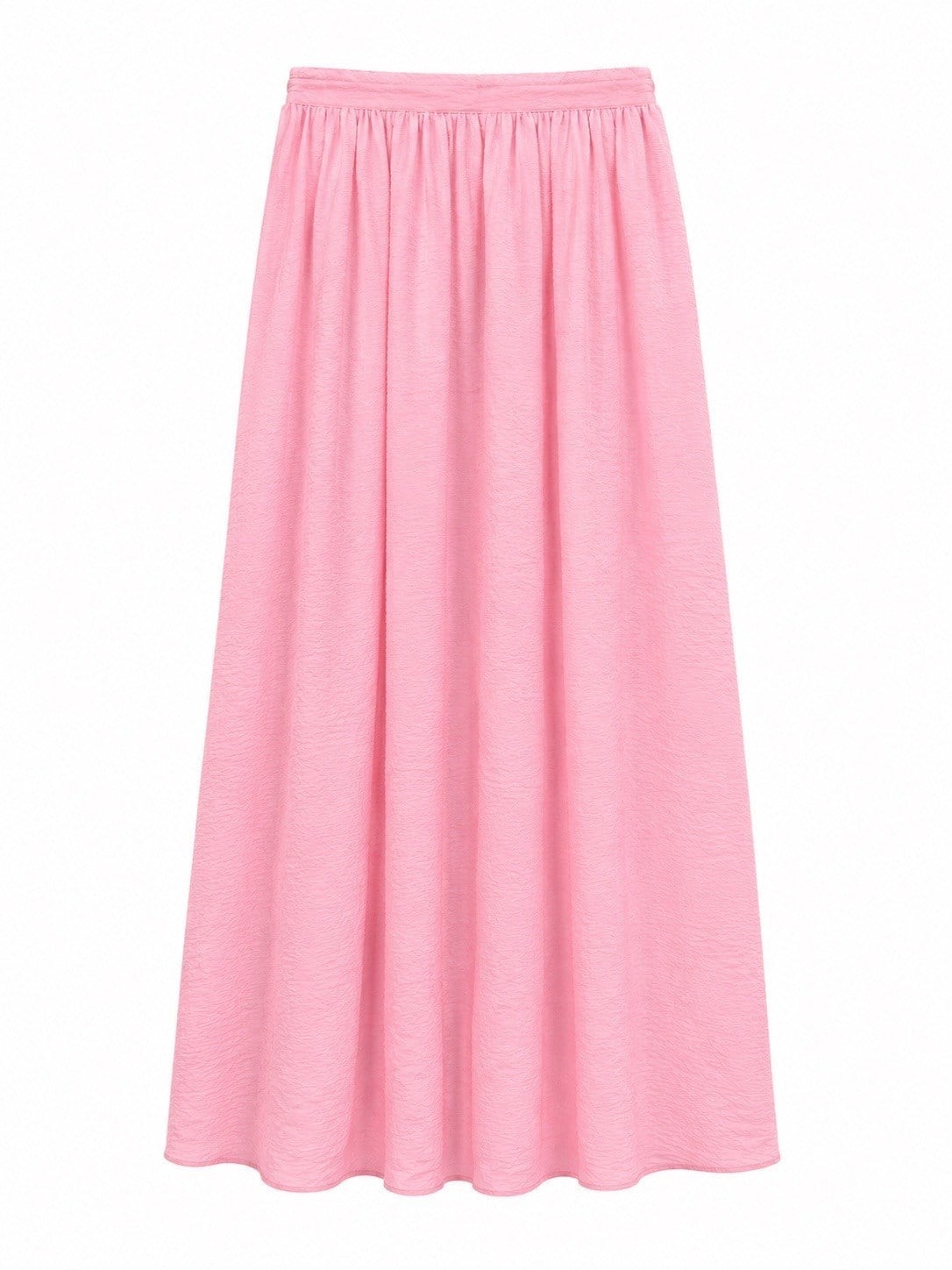 Nişantaşı Butik PEMBE ASTARLI MAXİ ETEK 