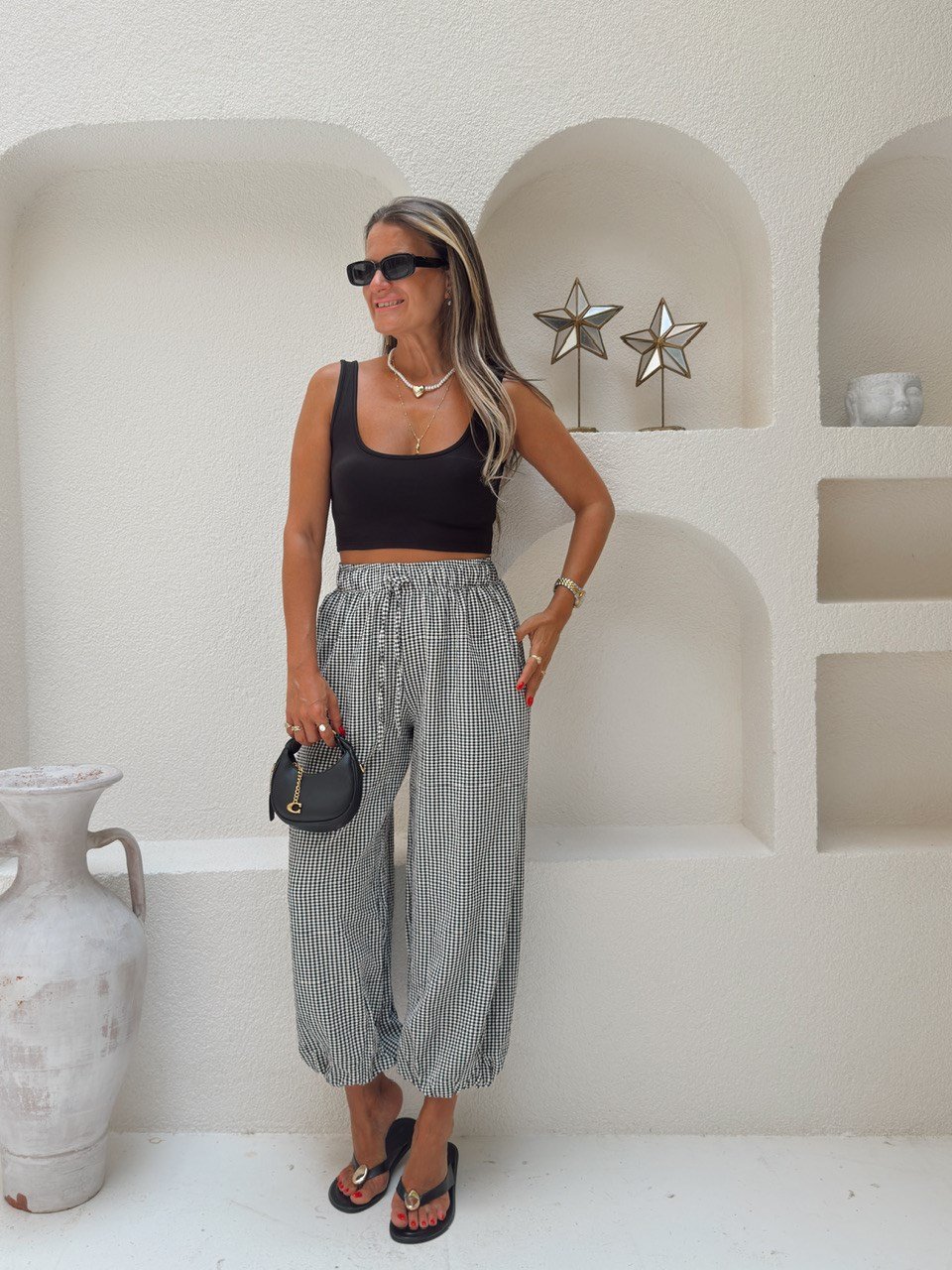 Nişantaşı Butik SİYAH PÖTİKARE PANT