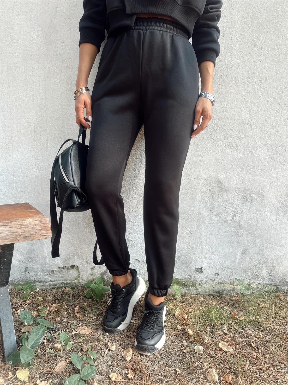 Nişantaşı Butik SİYAH SCUBA JOGGER 