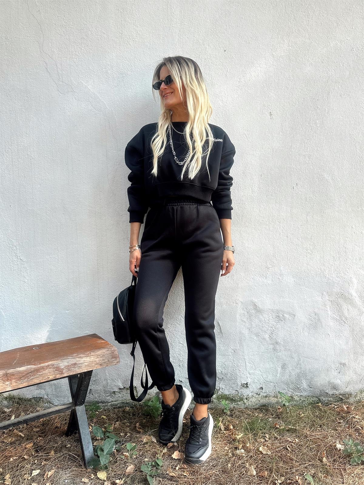 Nişantaşı Butik SİYAH SCUBA JOGGER 