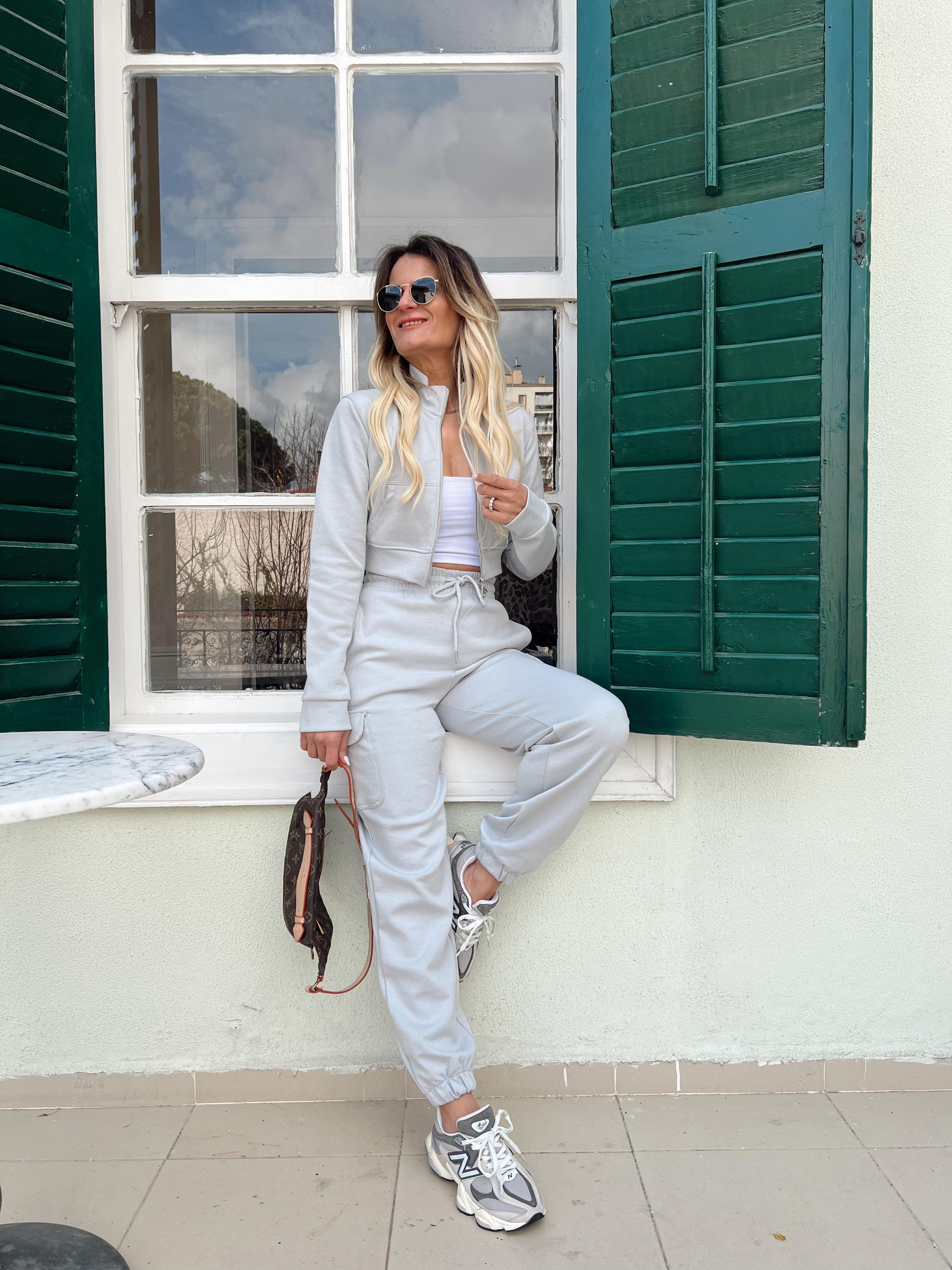 Nişantaşı Butik SWEAT CEKET EŞOFMAN TAKIM DUMAN GRİ