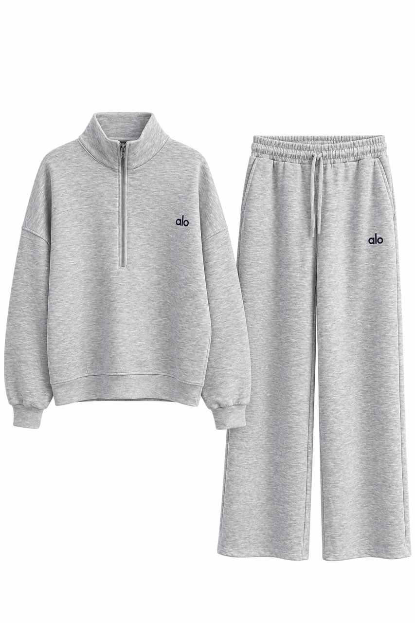 Nişantaşı Butik SWEAT JOGGER PANTOLON TAKIM GRİ