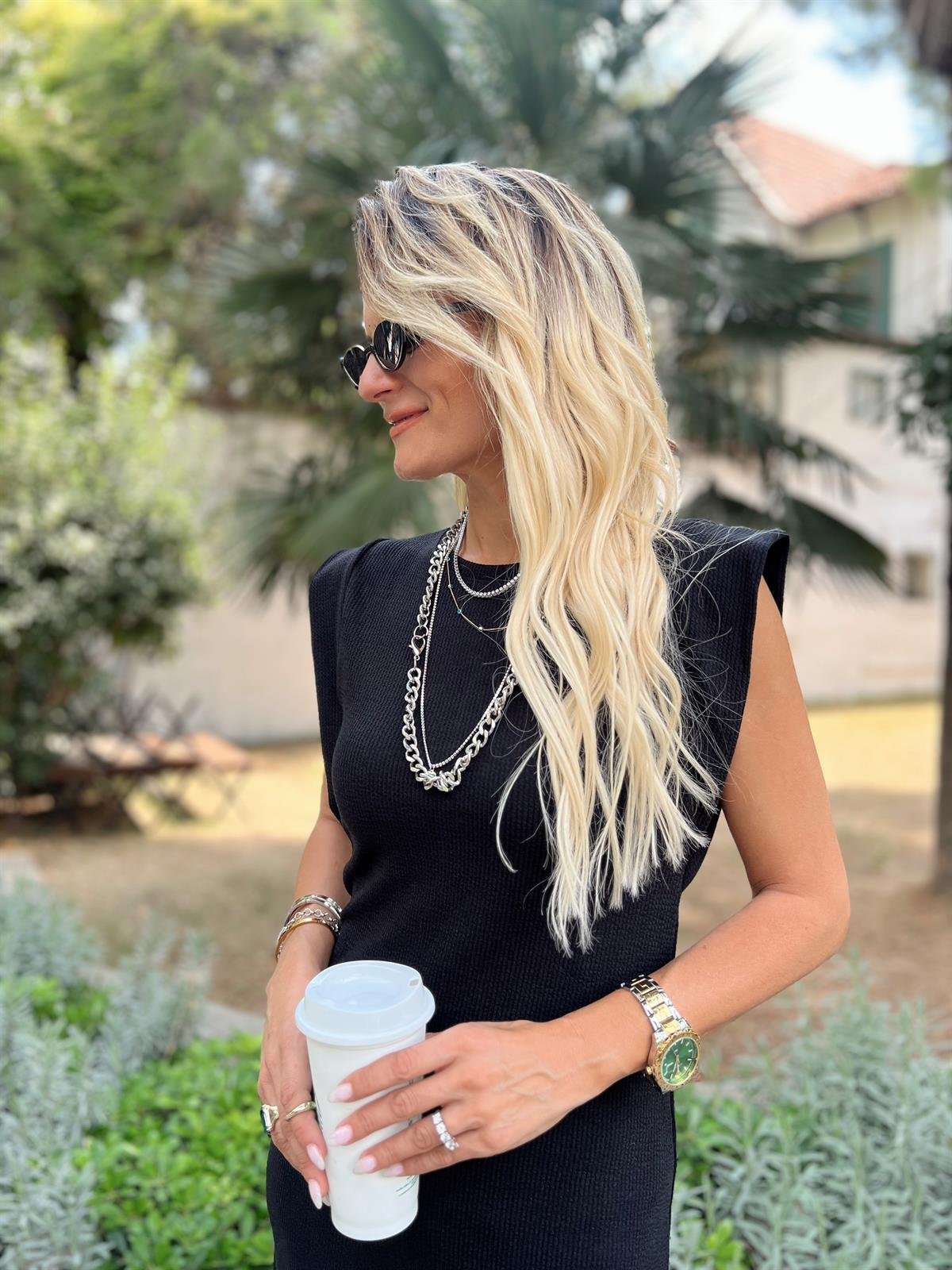 Nişantaşı Butik T MODEL ELBİSE SİYAH