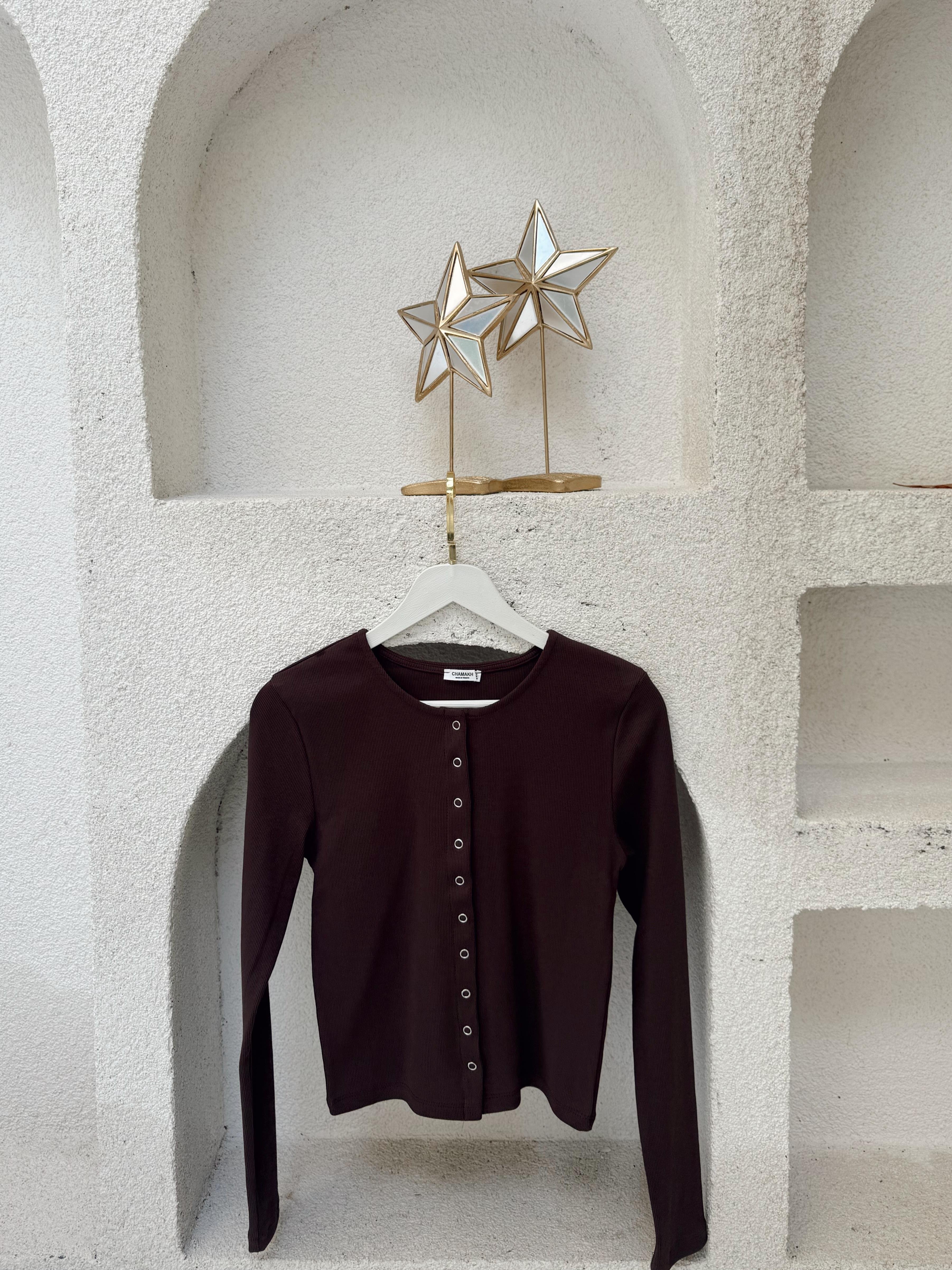 Nişantaşı Butik TAM ÇITÇITLI KASKORSE BASİC KAHVERENGİ