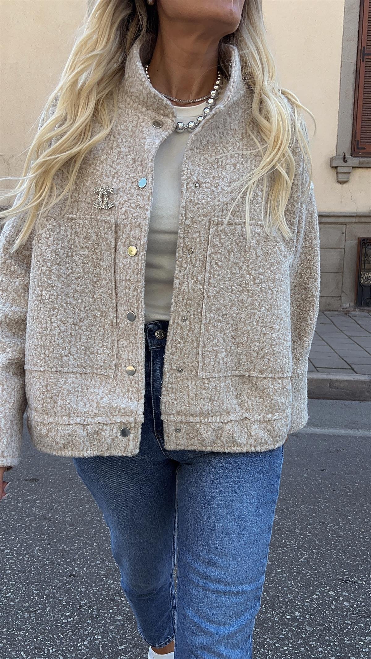 Nişantaşı Butik TEDDY KIRÇIL BEJ MONT