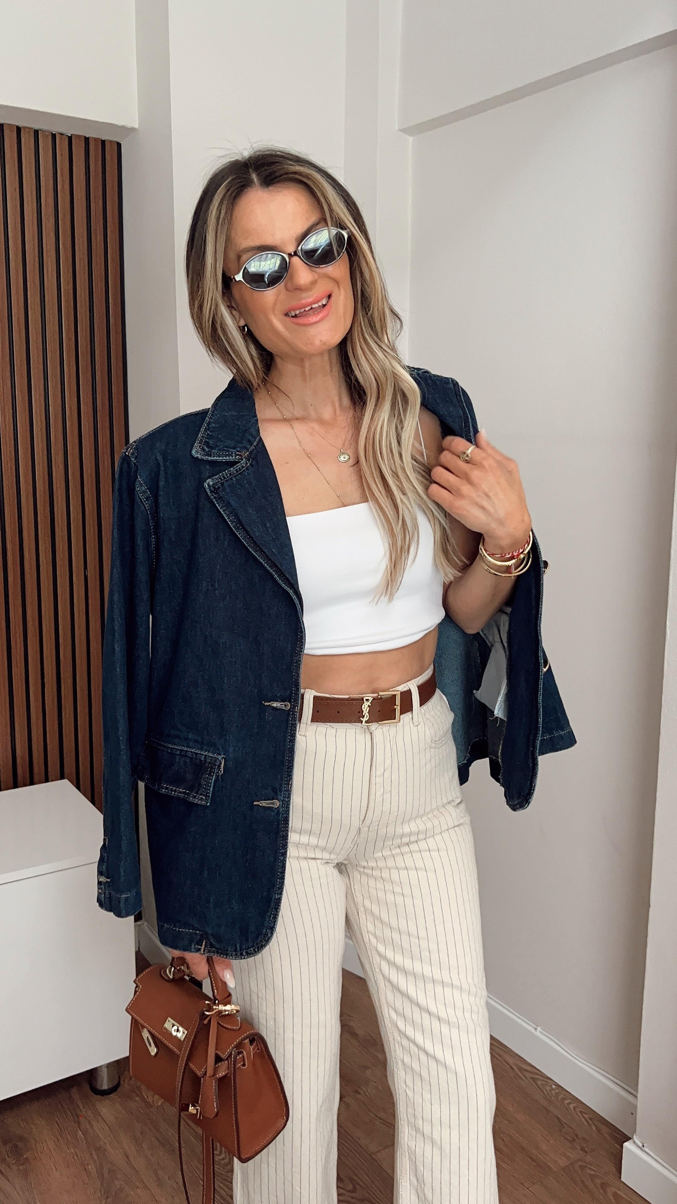Nişantaşı Butik VATKALI KOT BLAZER CEKET