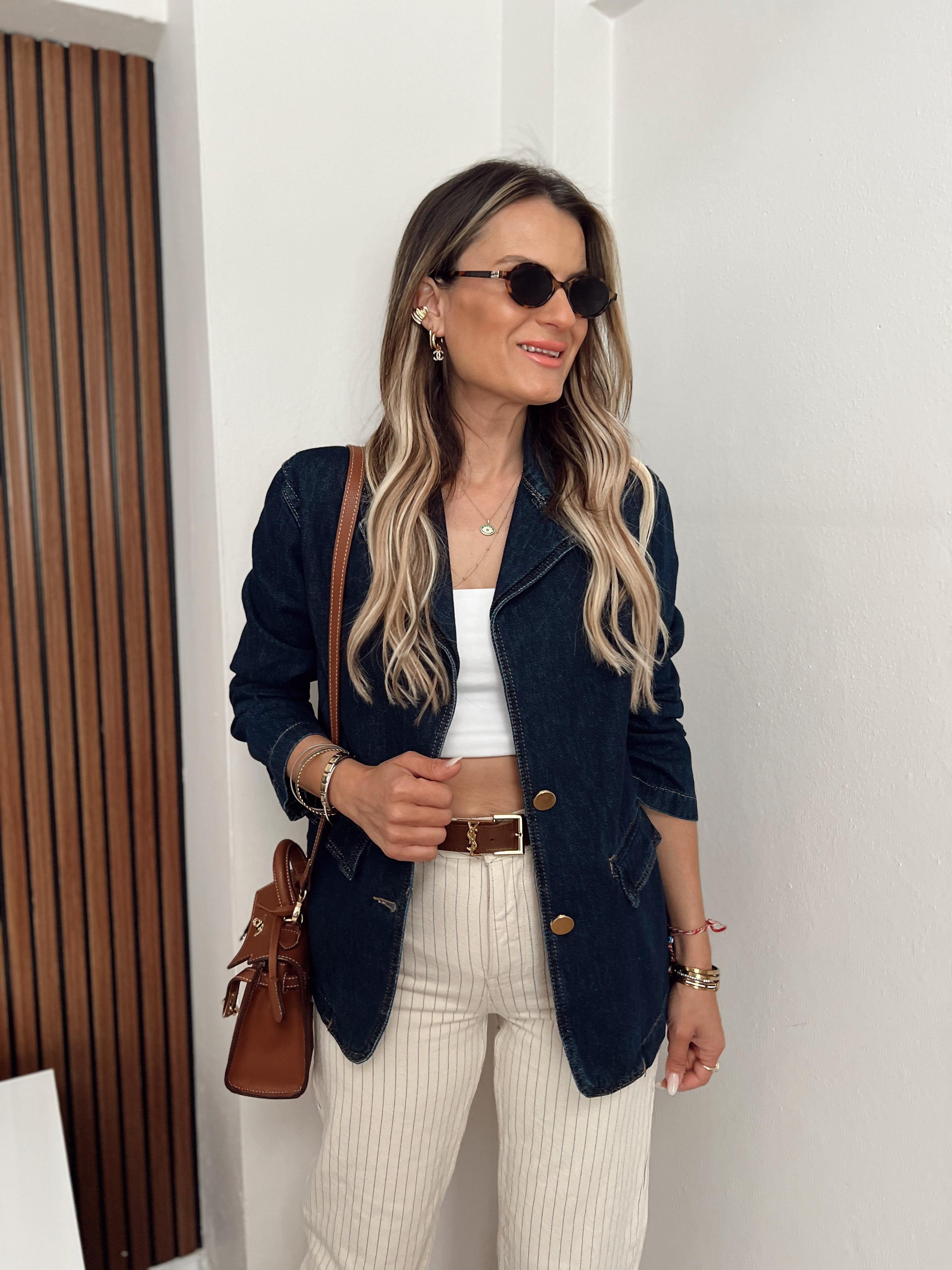 Nişantaşı Butik VATKALI KOT BLAZER CEKET