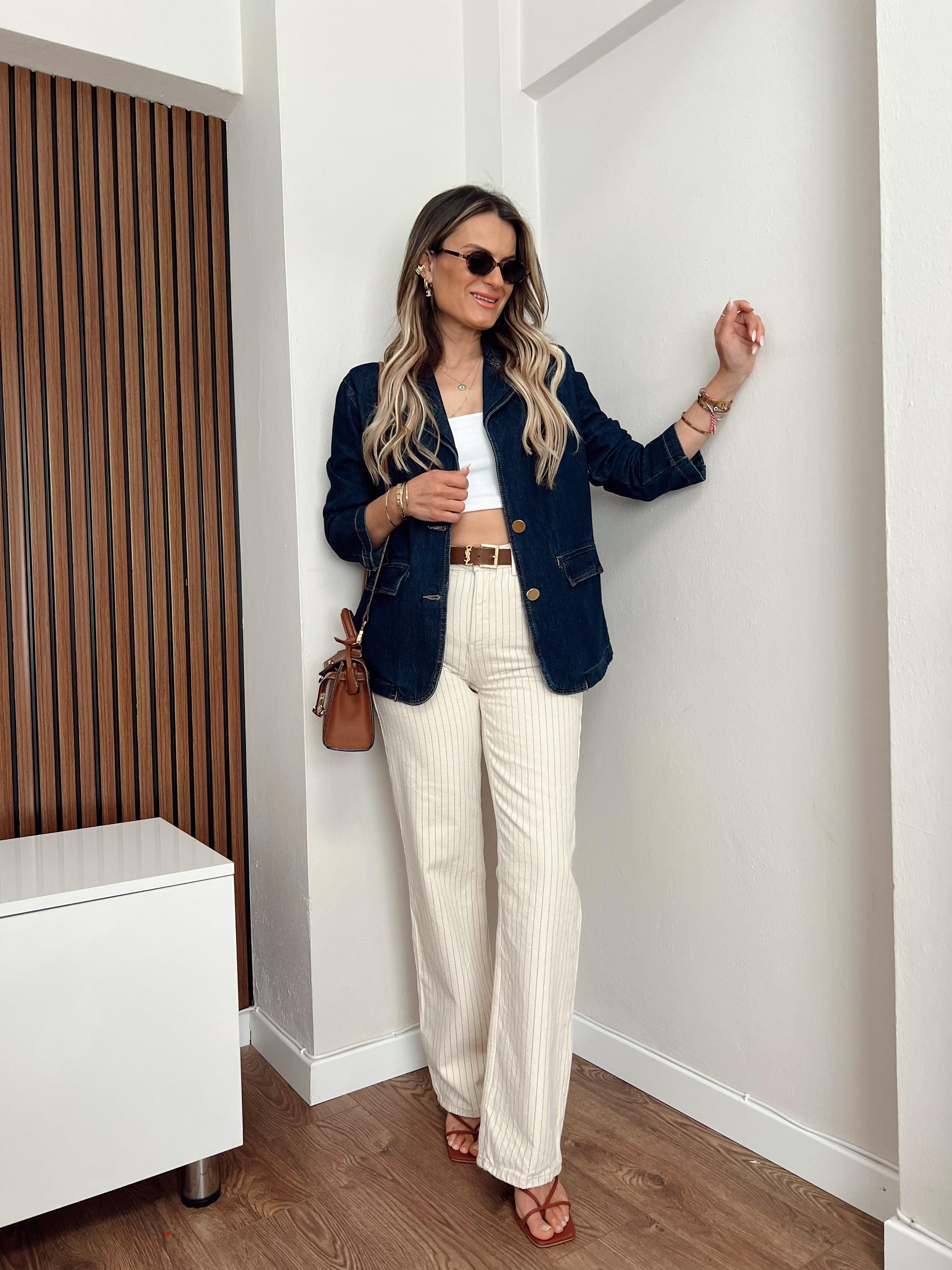 Nişantaşı Butik VATKALI KOT BLAZER CEKET