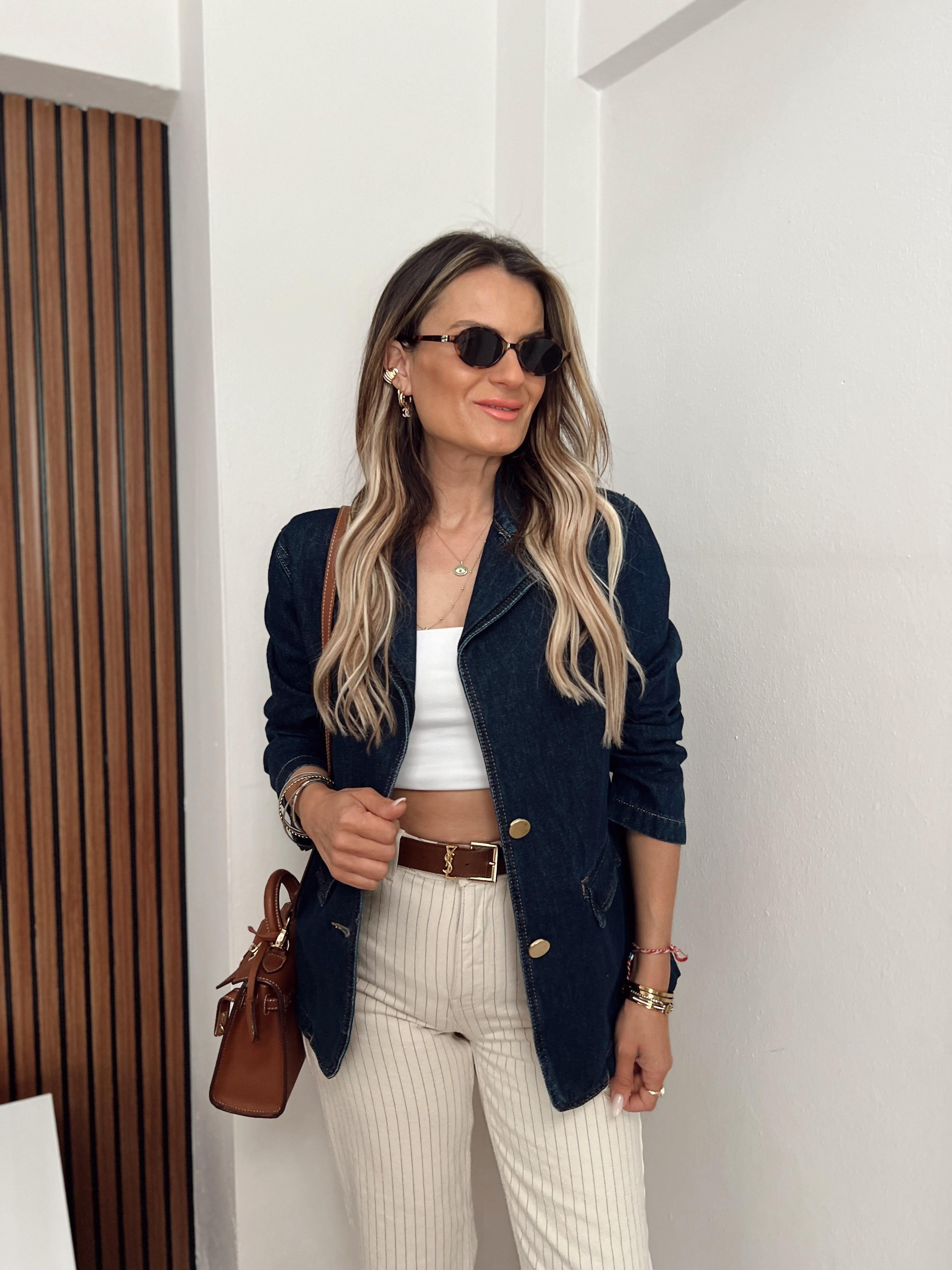 Nişantaşı Butik VATKALI KOT BLAZER CEKET