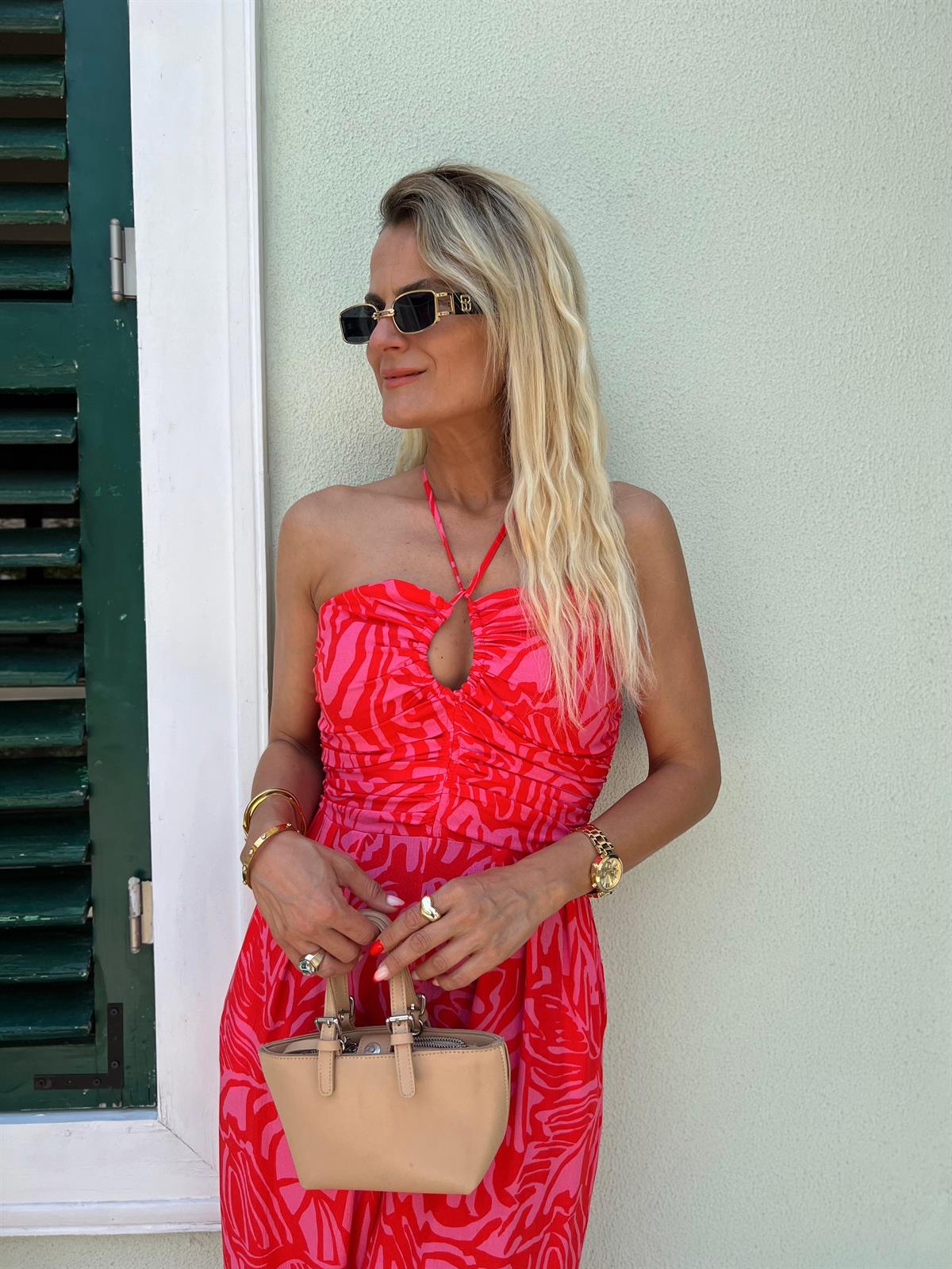 Nişantaşı Butik YAKA DETAY ASKILI TULUM