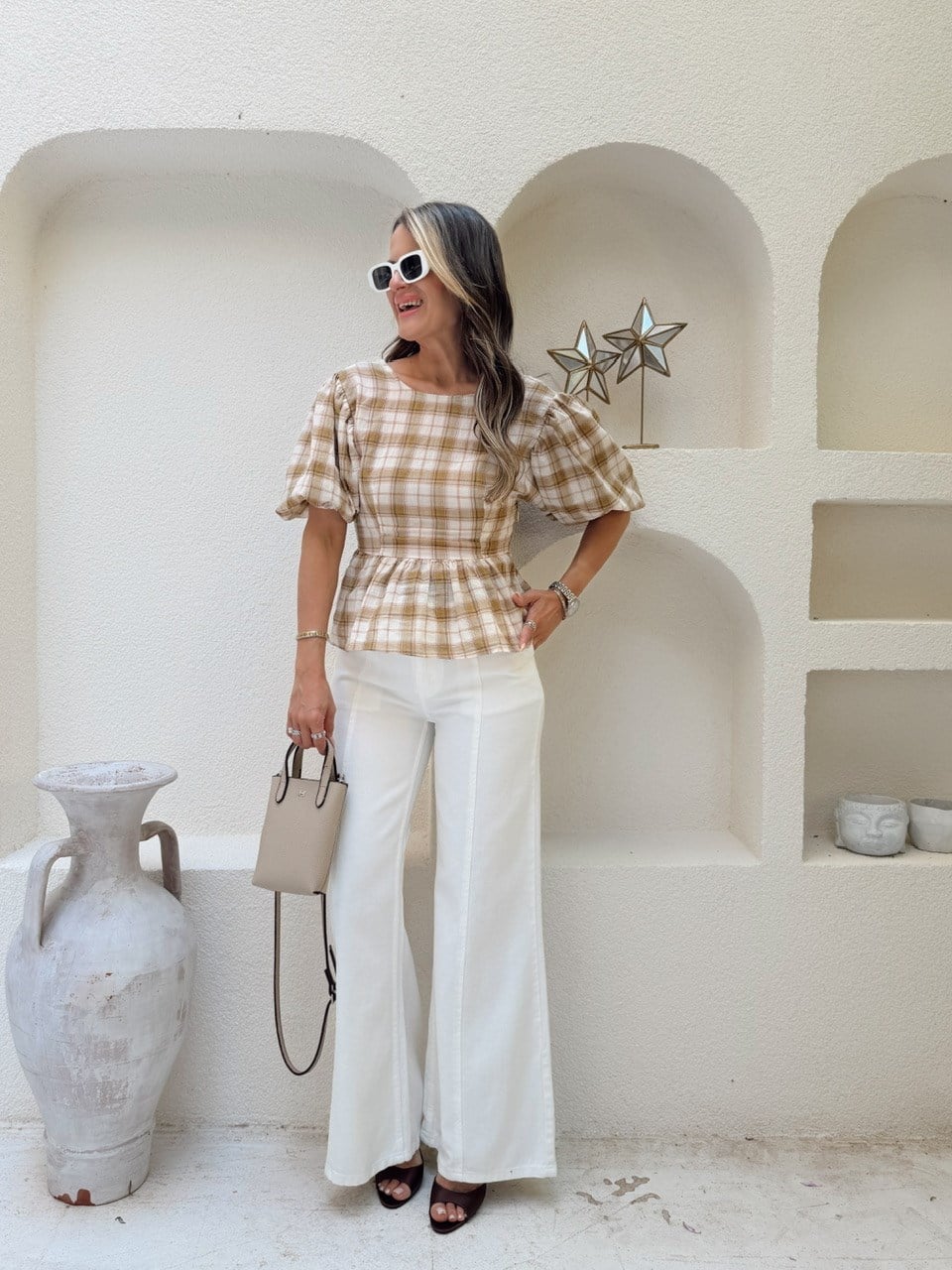 Nişantaşı Butik YÜKSEK BEL ÇİMA DİKİŞ KEMERLİ JEAN