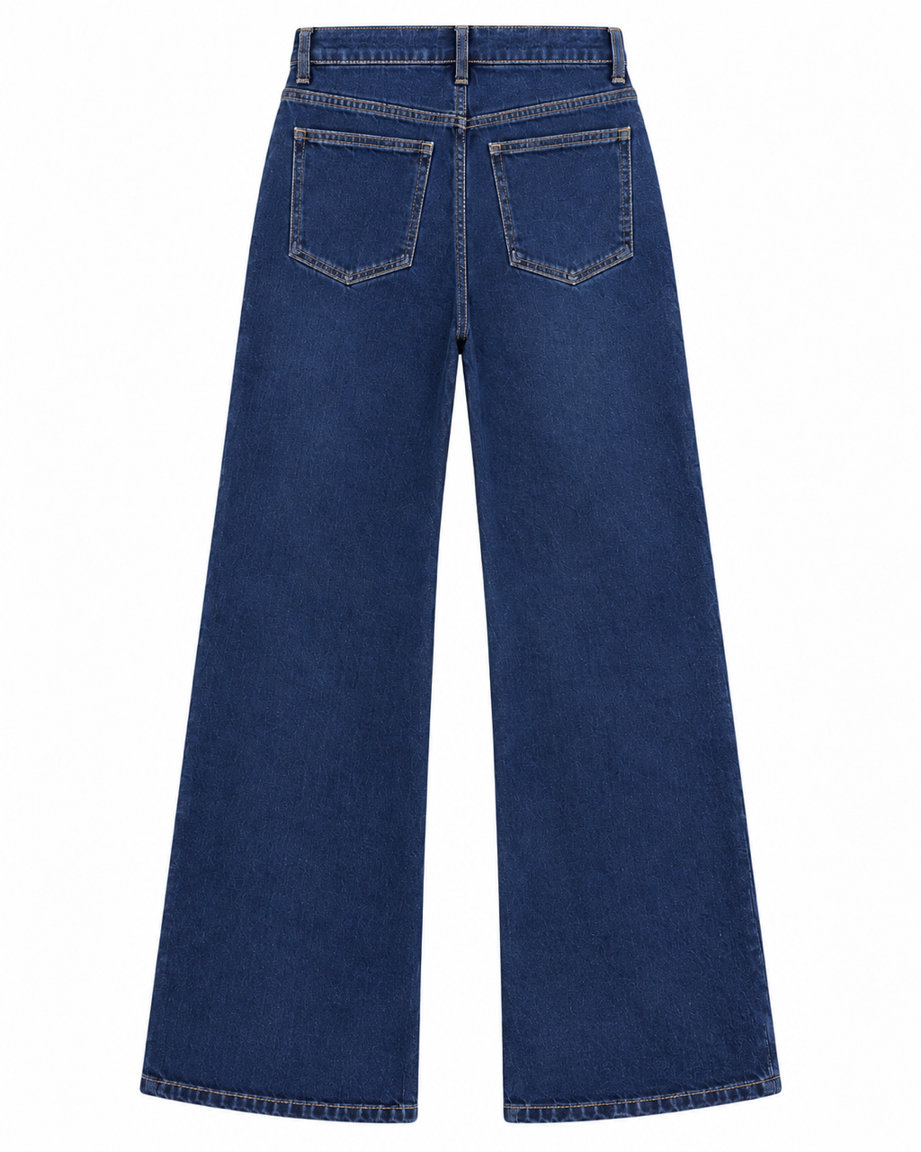 Nişantaşı Butik YÜKSEK BEL LİKRALI STRAİGHT JEAN KONTRAST