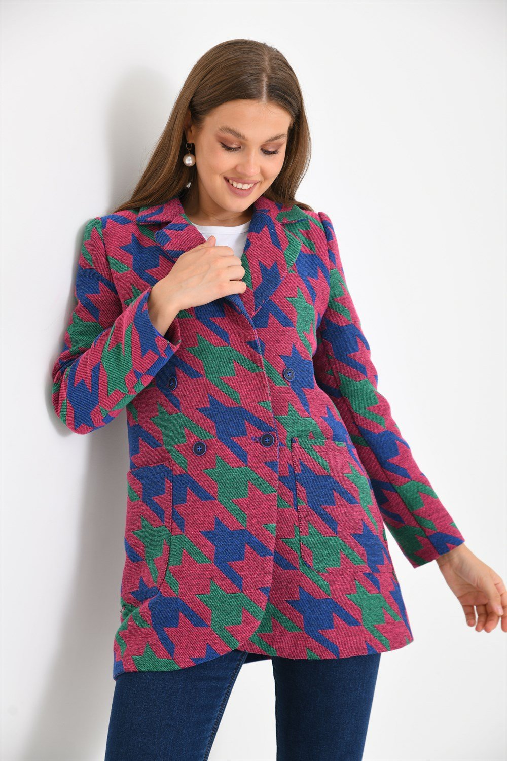 Bayan Kazayağı Ceket FUJYA