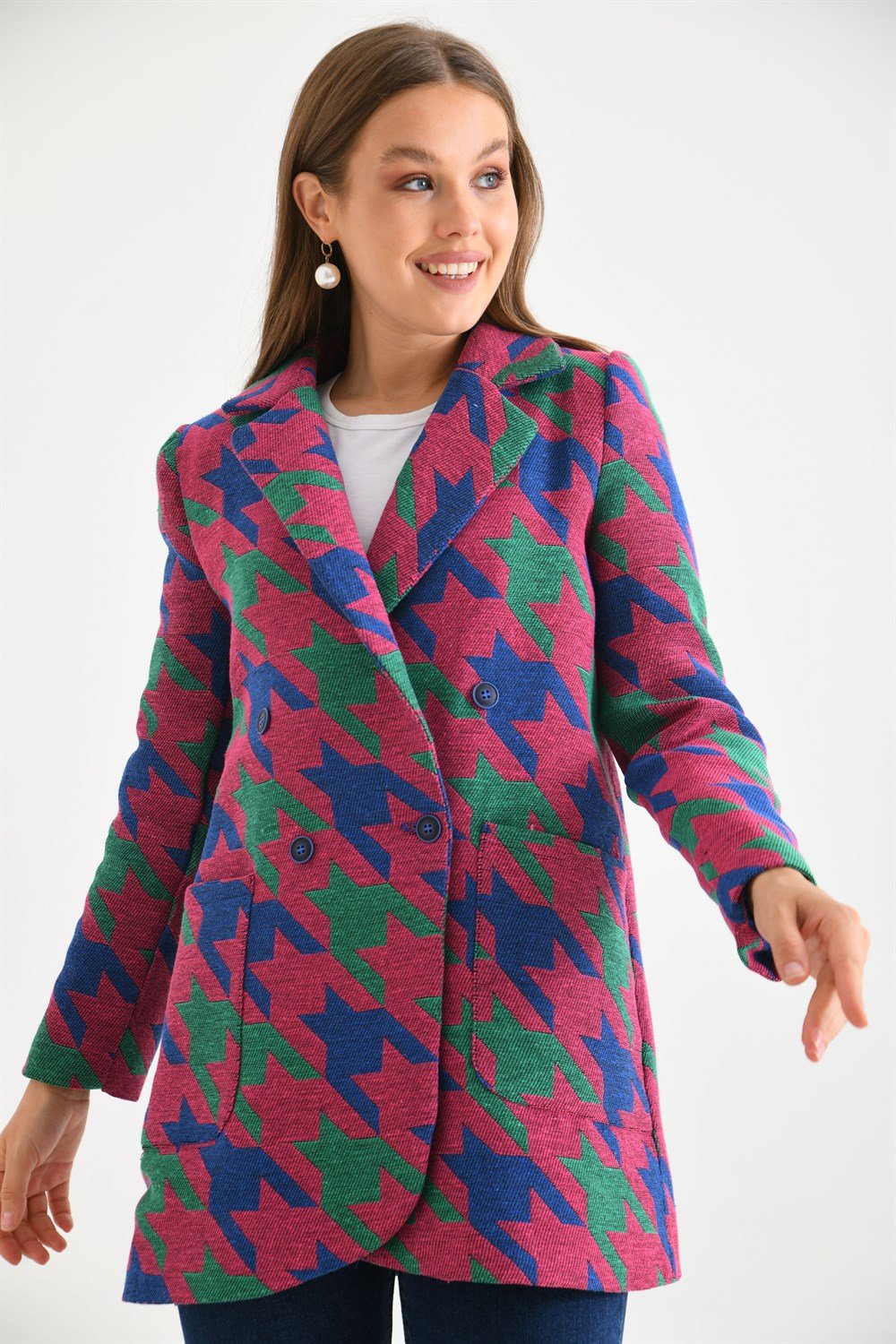 Bayan Kazayağı Ceket FUJYA