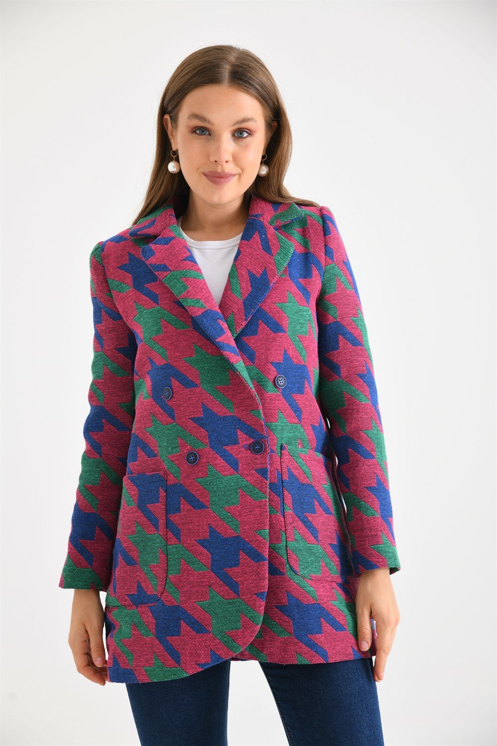 Bayan Kazayağı Ceket FUJYA