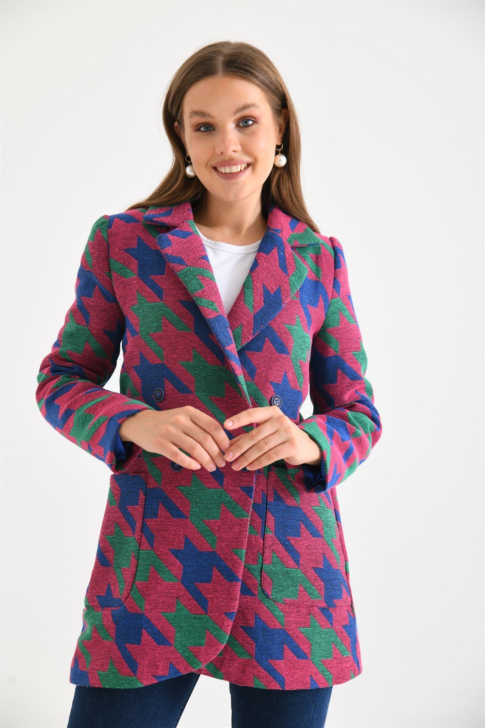 Bayan Kazayağı Ceket FUJYA