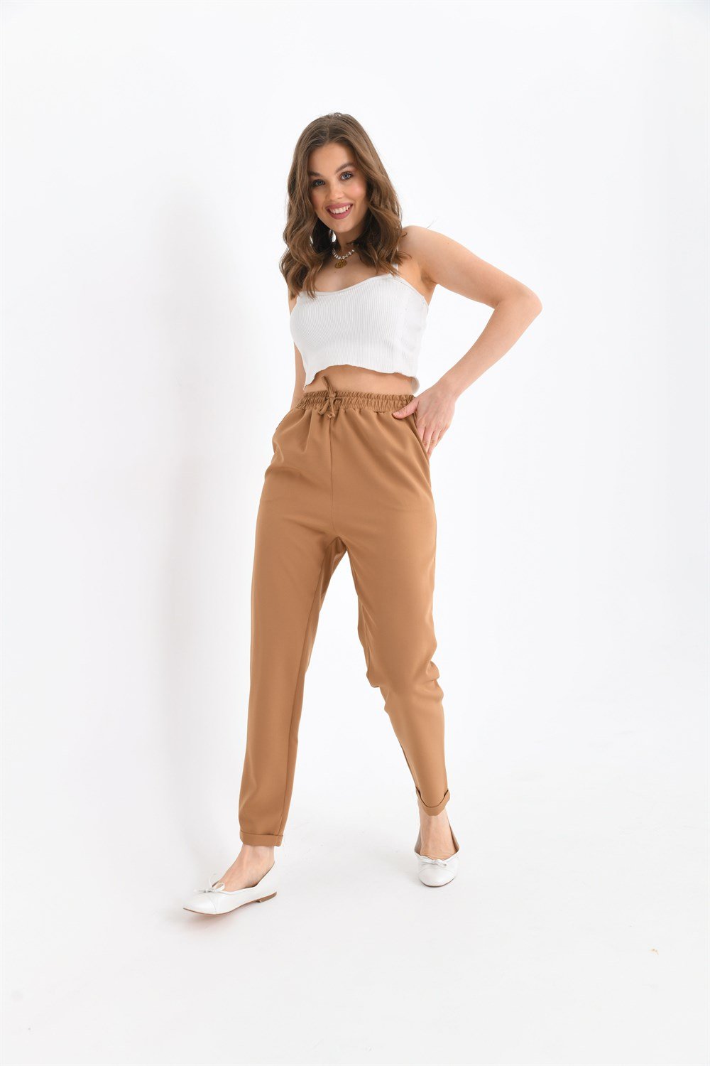 Bayan Pantolon CAMEL