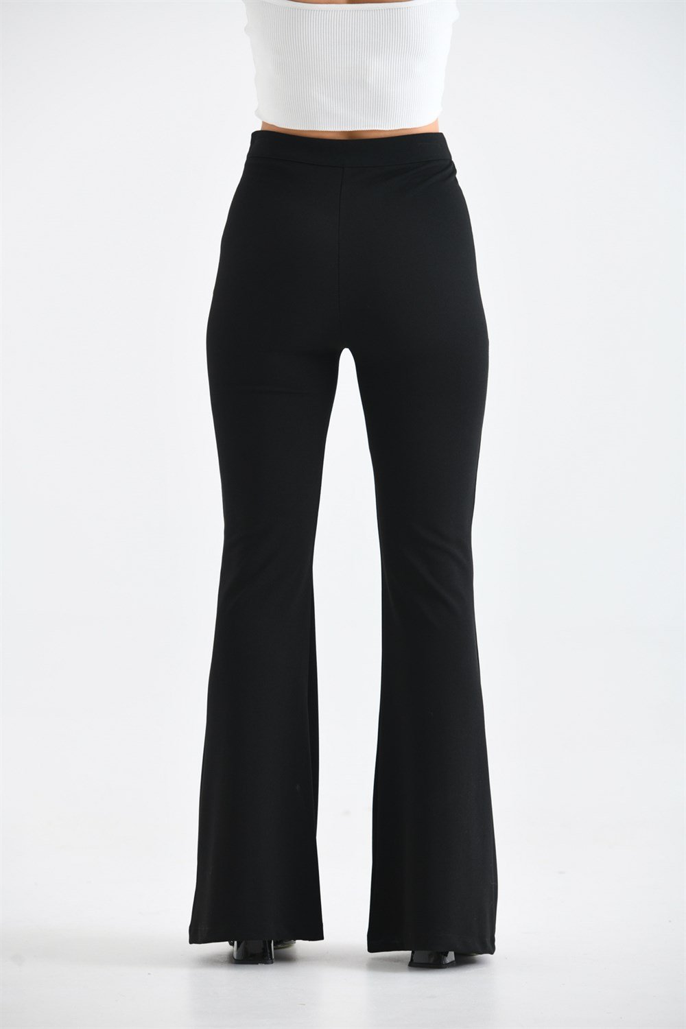 Bayan Scuba Crep Pantolon SİYAH