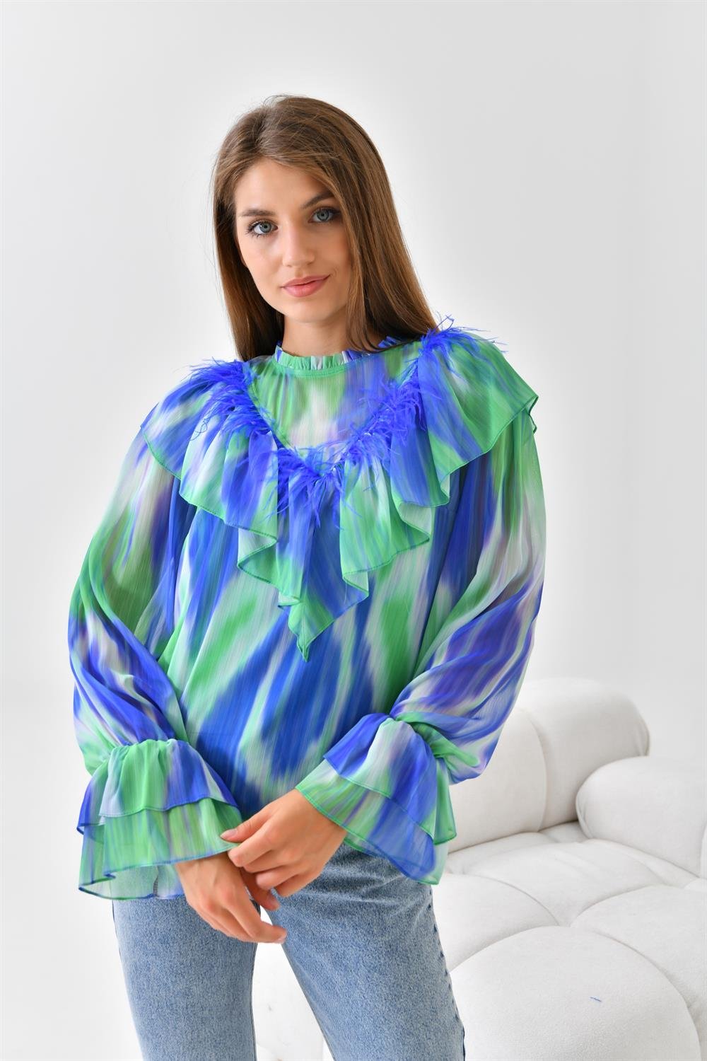 Bayan Şifon Bluz BENETTON