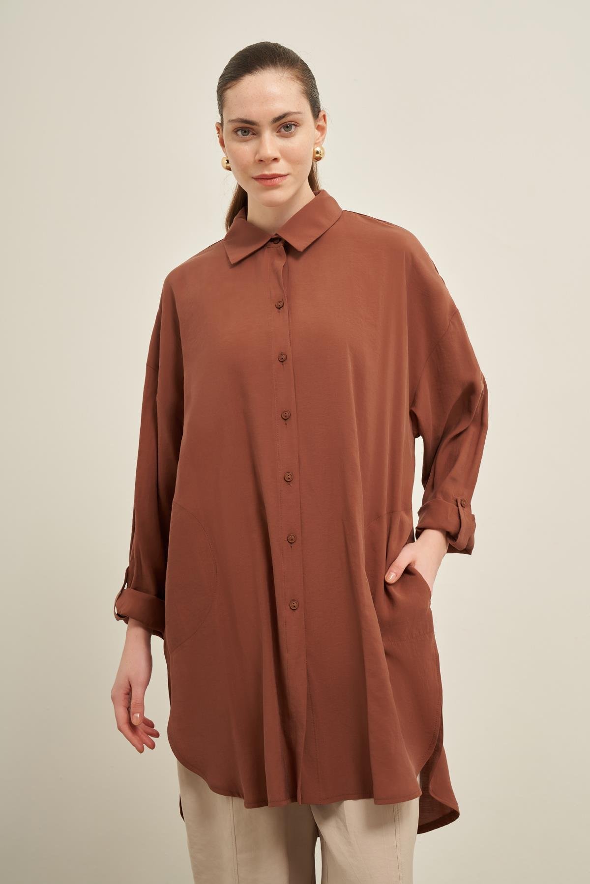 Ftz Cepli Modal Kap Kiremit 31003