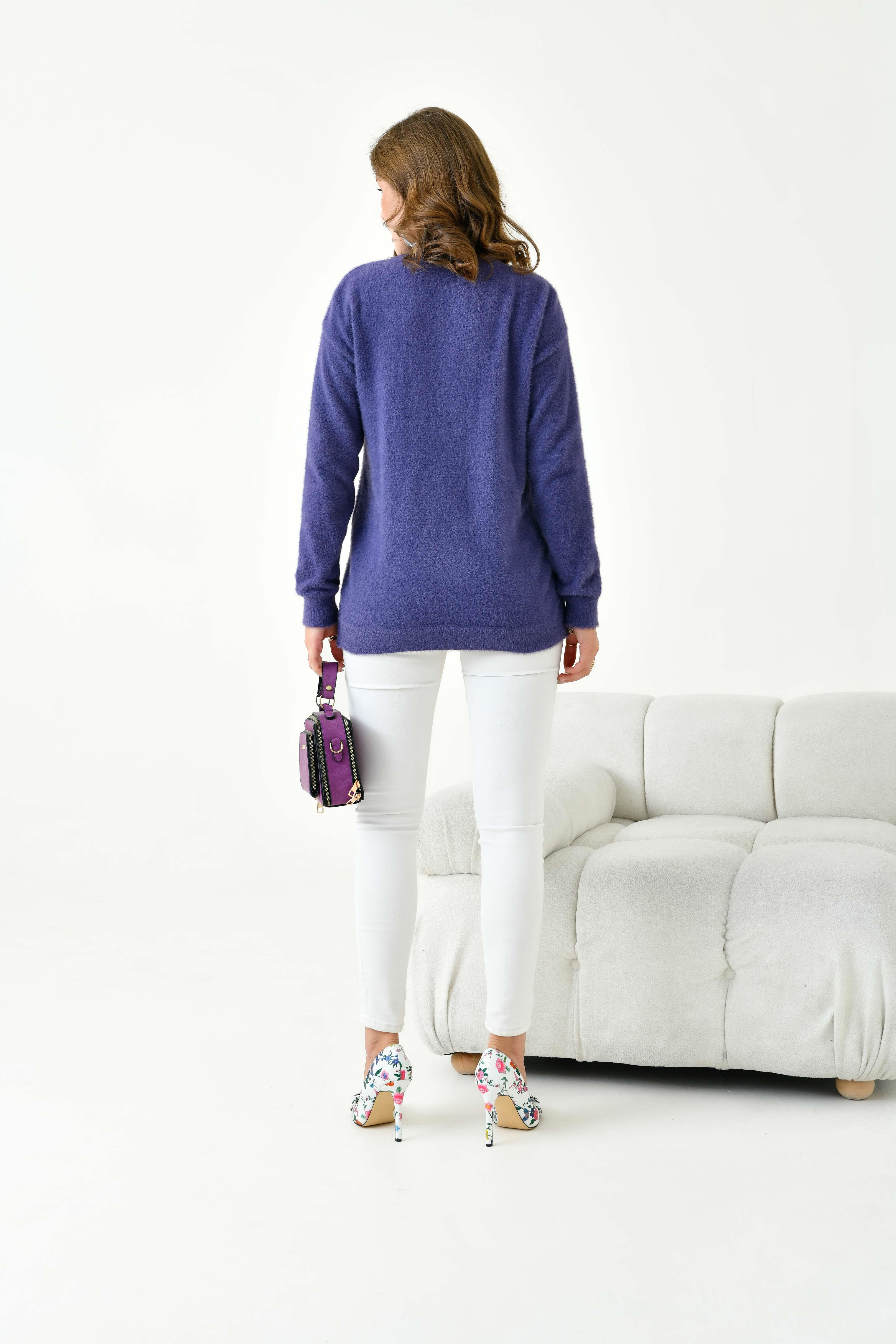 Ftz Kadın Basic Kazak Mor 20878