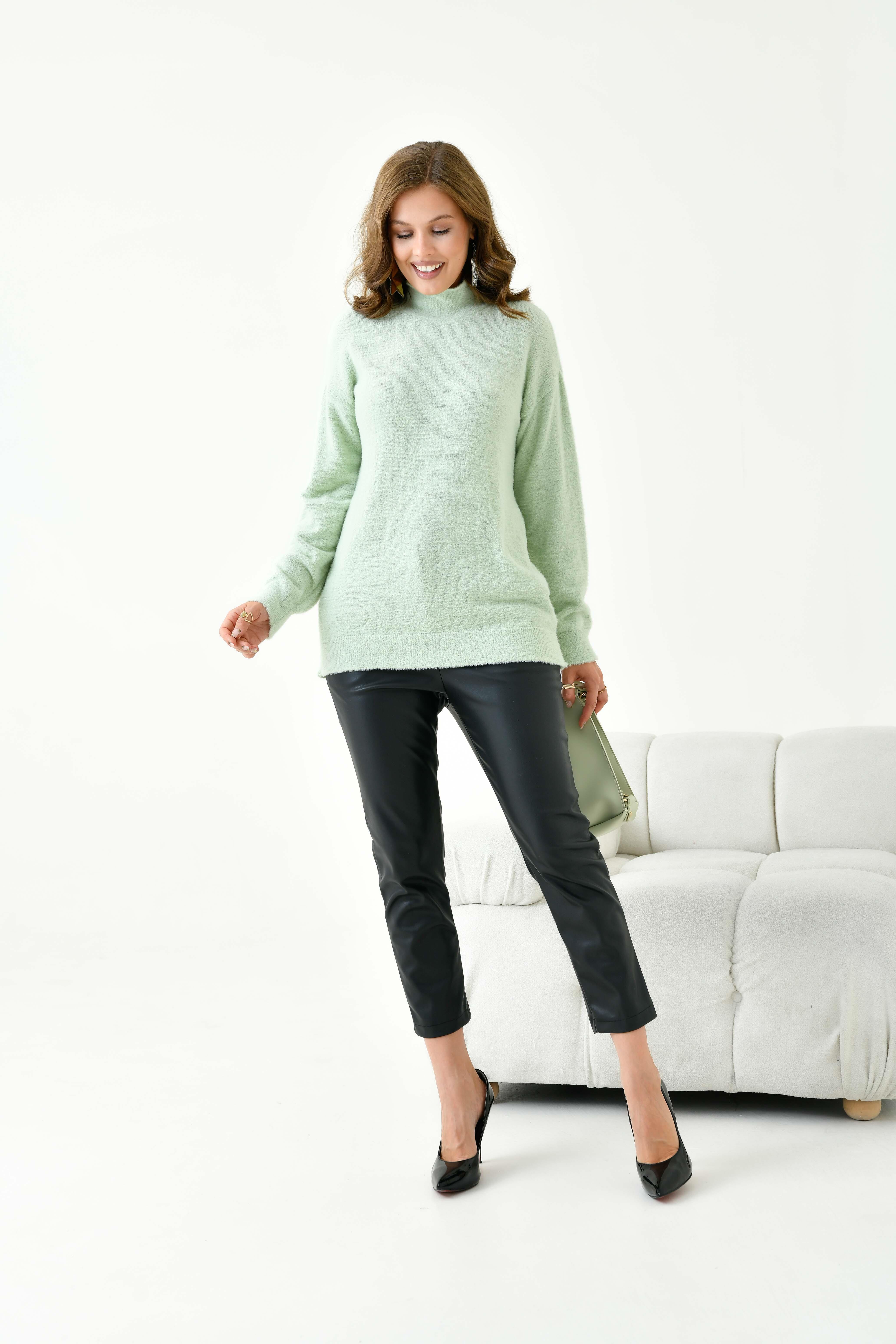 Ftz Kadın Basic Kazak Yeşil 20878