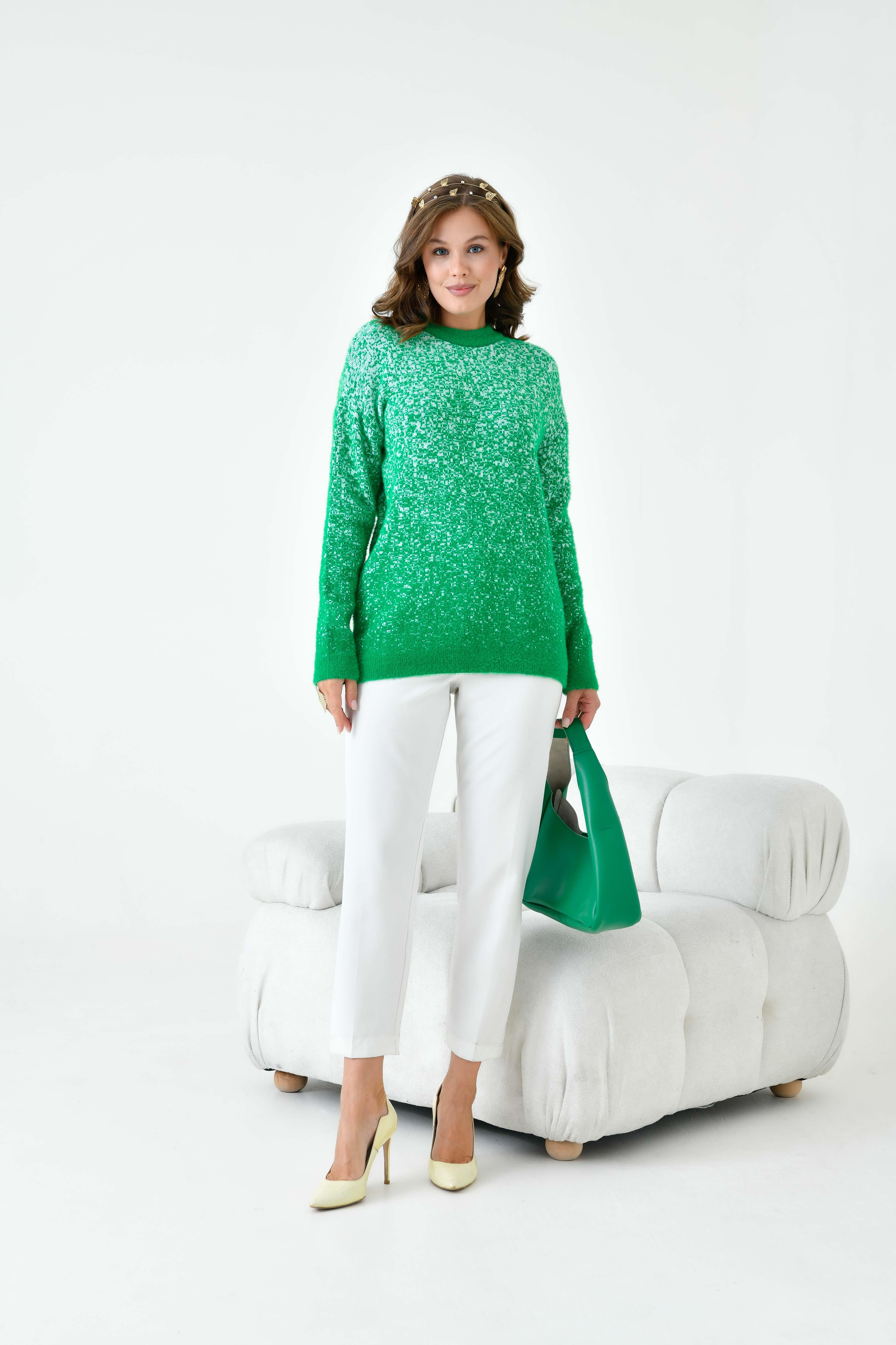 Ftz Kadın Geçişli Kazak Benetton 20942