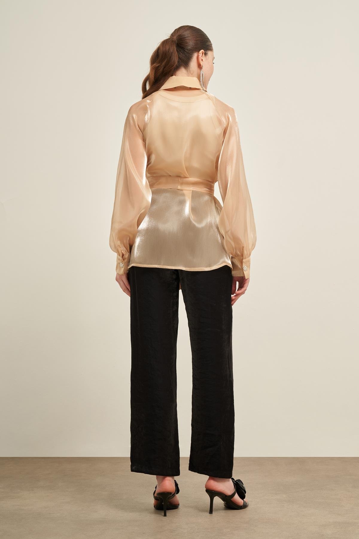 Ftz Organze Kap Beige 31022